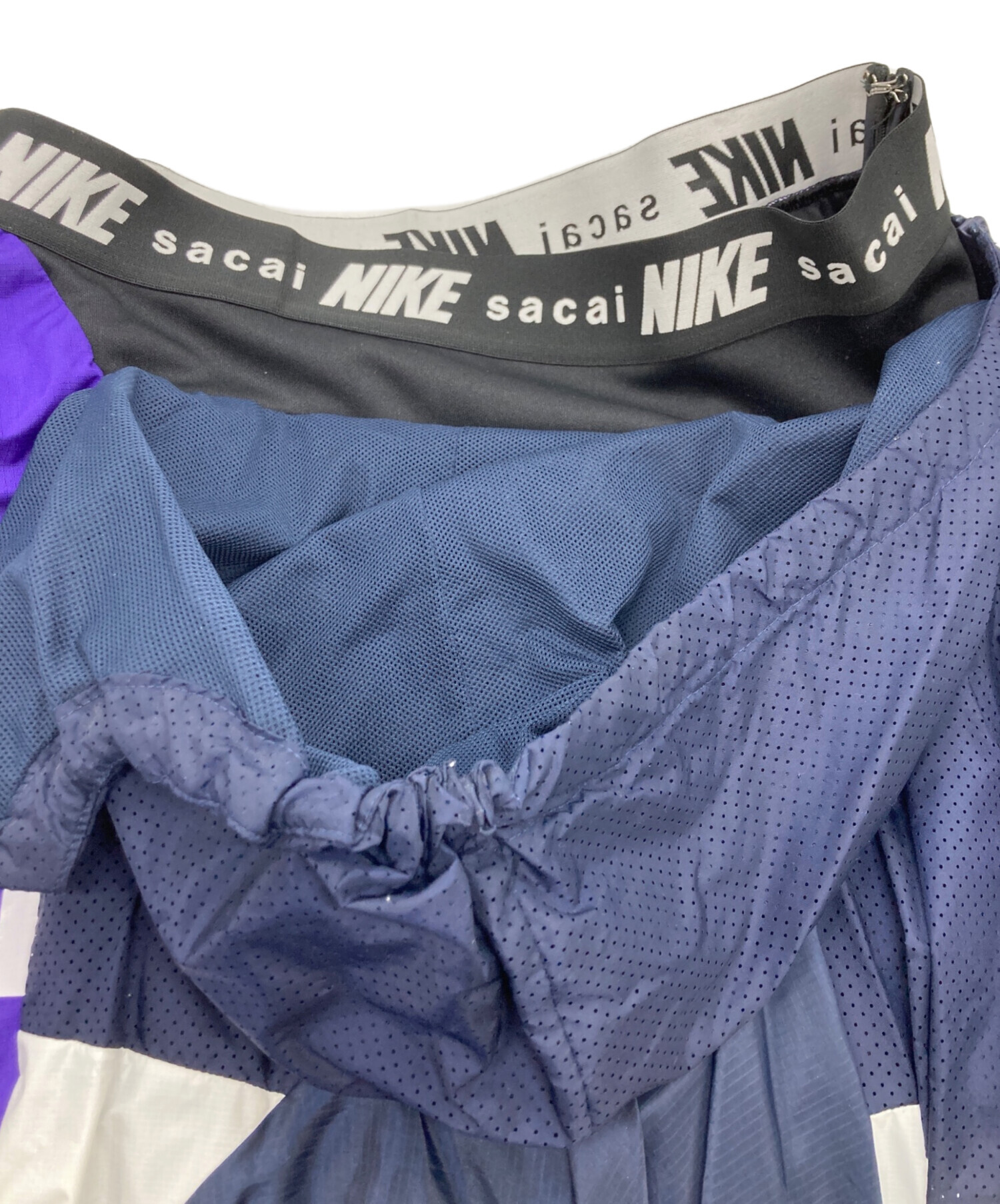 NIKE × sacai 再構築 ナイロン スカート フレアスカート NIKE×SACAI / ナイキ×サカイ】再構築ナイロンスカート 入荷情報