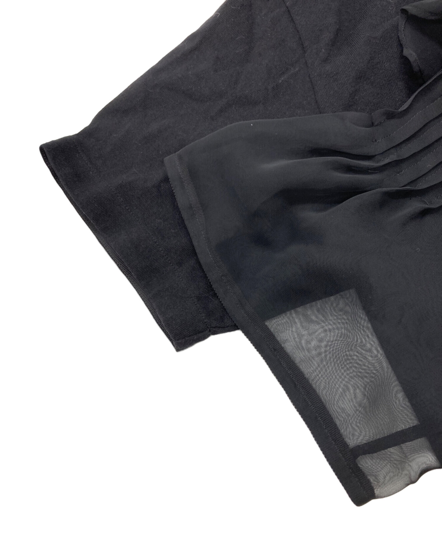 中古・古着通販】sacai (サカイ) プリーツ加工 シフォン ドッキング