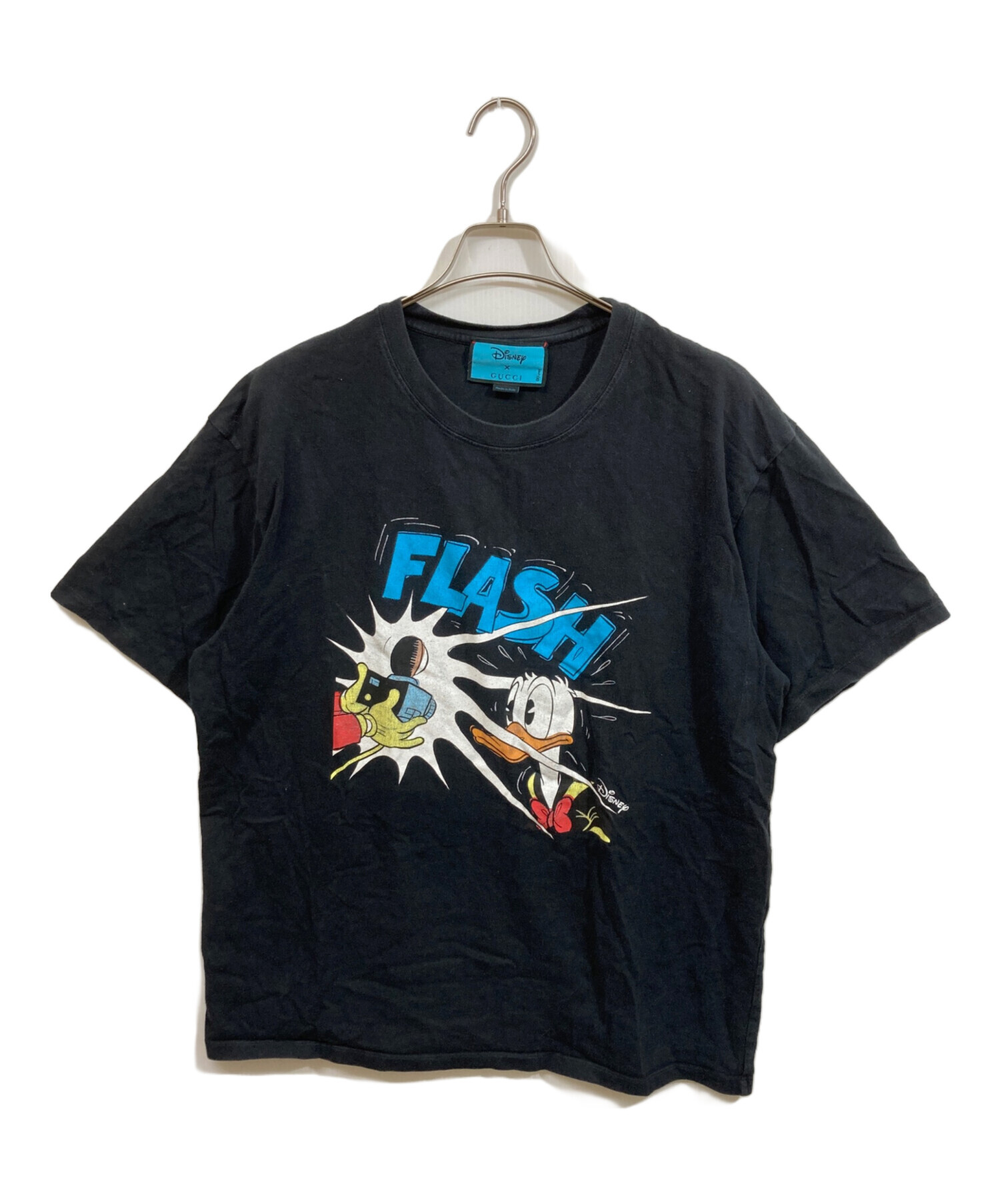 【良品】GUCCI ディズニーコラボ ドナルドTシャツ Disney Mサイズ 中古・古着通販】GUCCI (グッチ) DISNEY (ディズニー) ドナルド