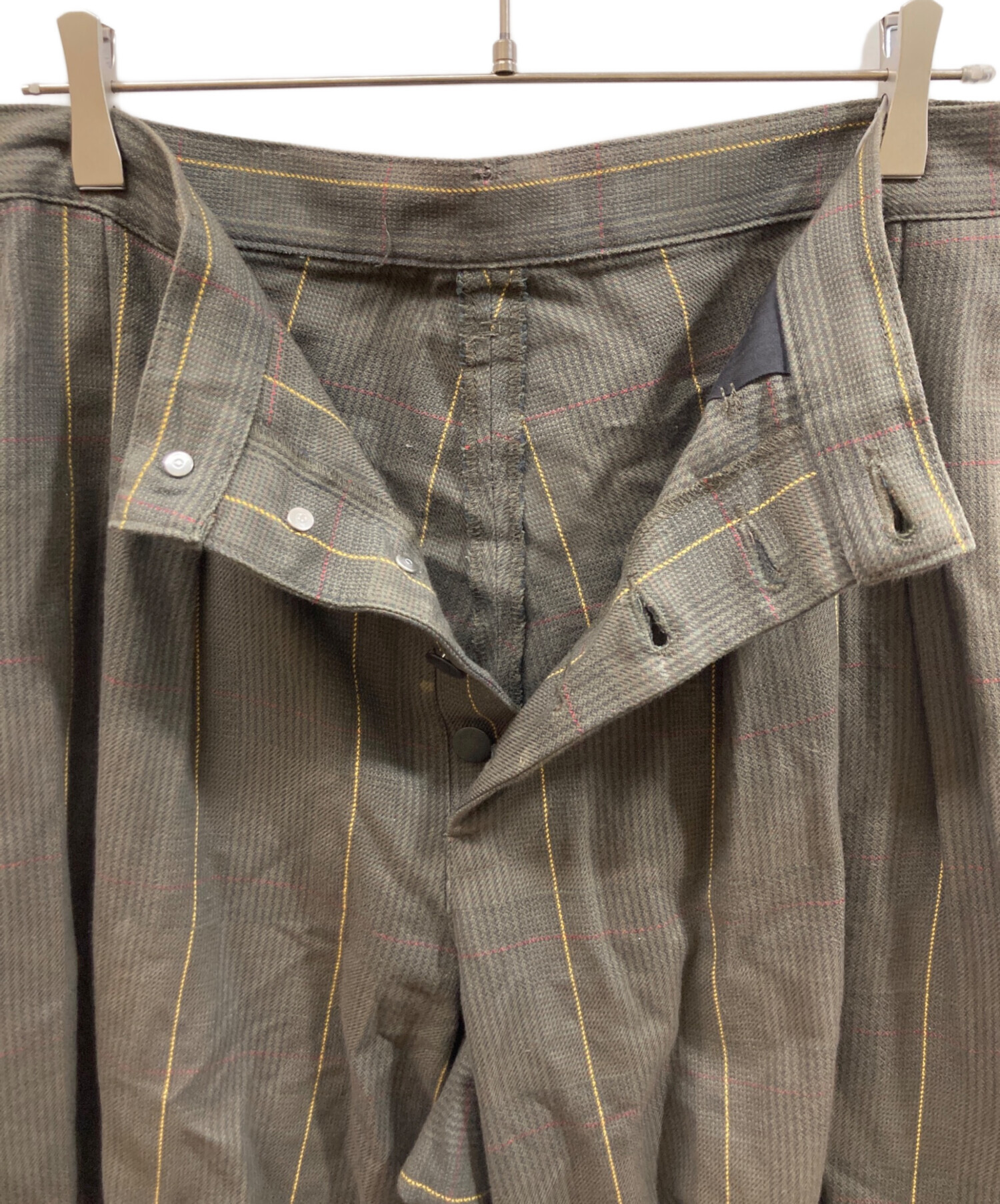 中古・古着通販】NEMETH (ネメス) Trousers 21B グレー サイズ:S