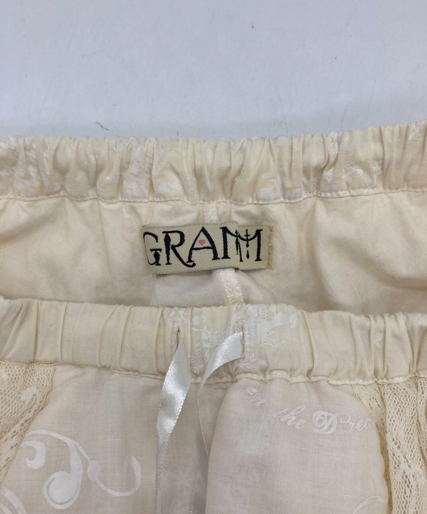 中古・古着通販】h.NAOTO GRAMM (エイチナオト グラム) フリルスカート