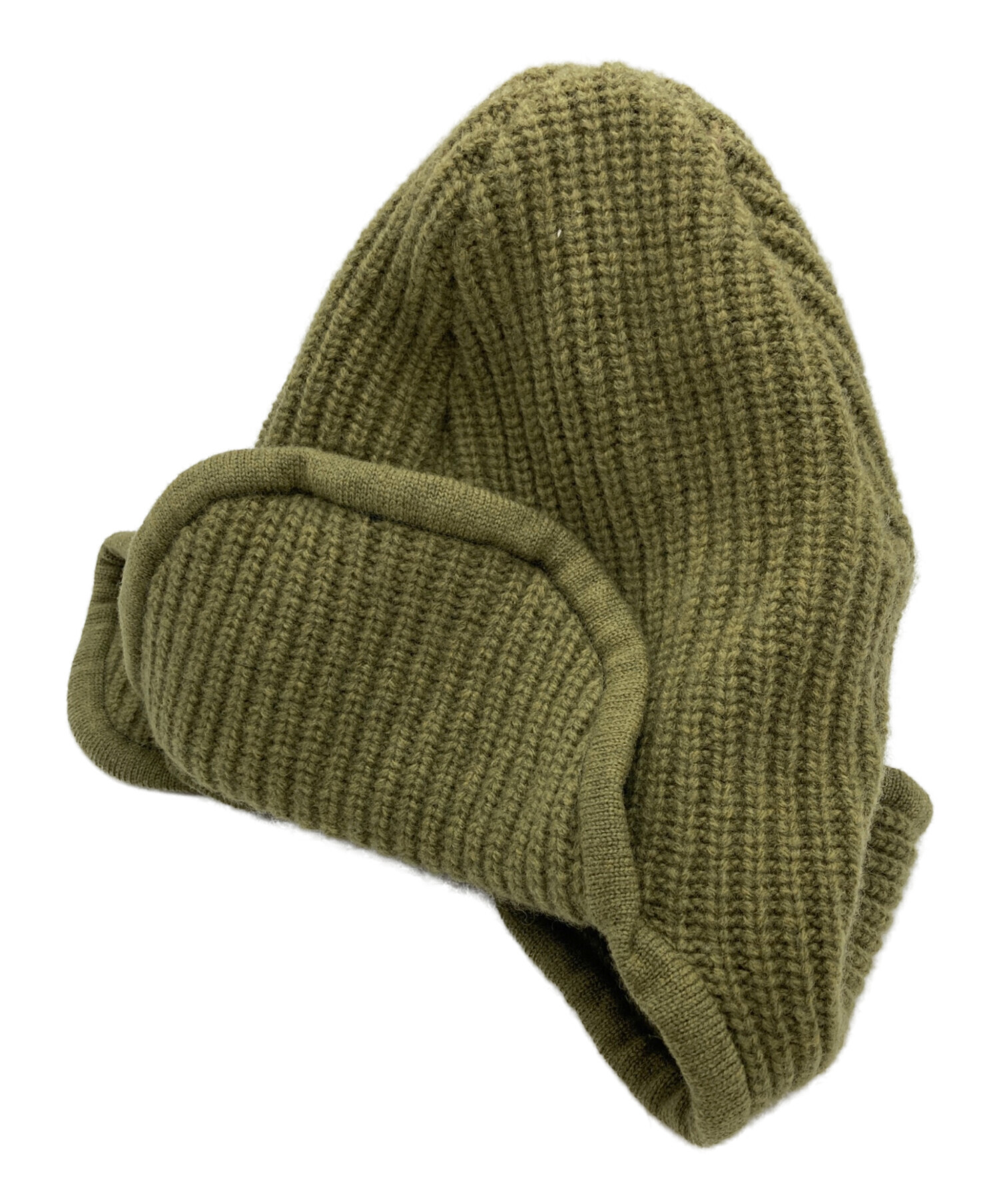 FUMIE TANAKA フミエタナカ ear cover knit cap 中古・古着通販】FUMIE=TANAKA (フミエタナカ) ear cover knit cap