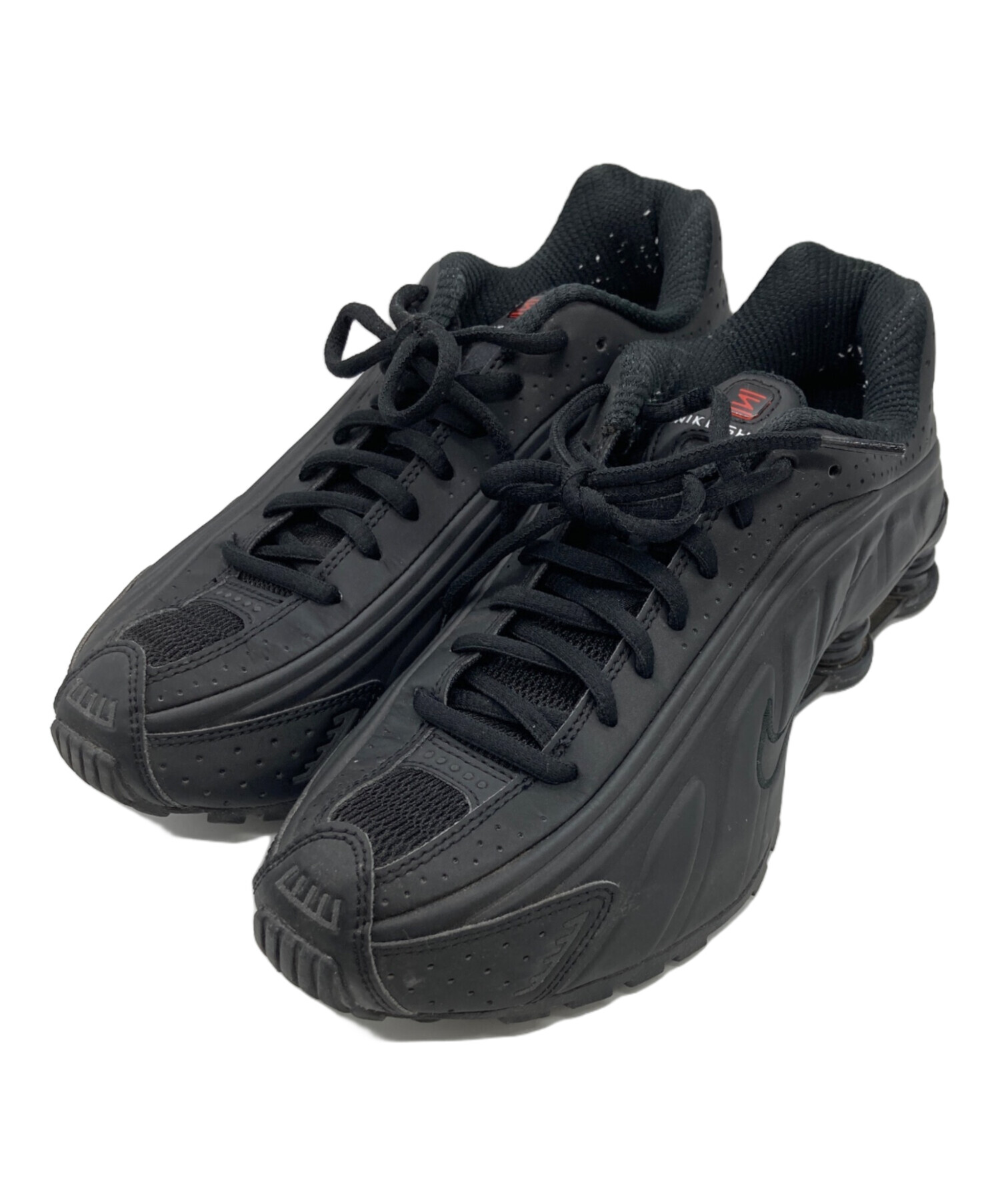 中古・古着通販】NIKE (ナイキ) SHOX R4 ブラック サイズ:SIZE 25cm 
