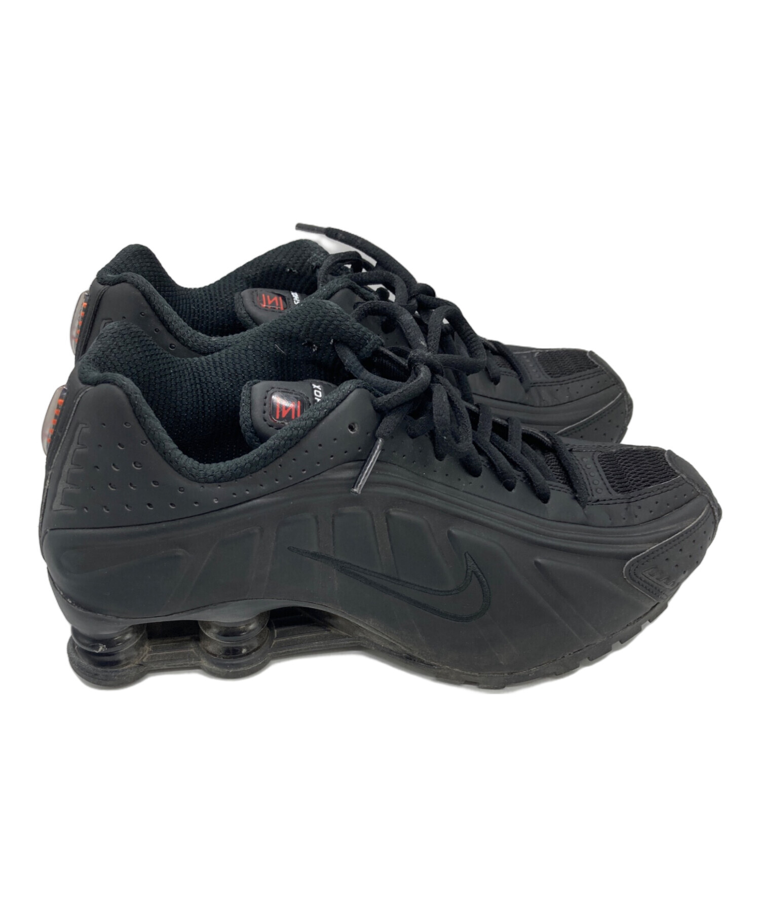 中古・古着通販】NIKE (ナイキ) SHOX R4 ブラック サイズ:SIZE 25cm 