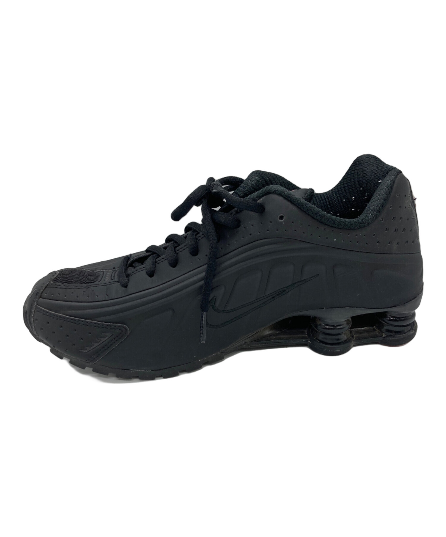 中古・古着通販】NIKE (ナイキ) SHOX R4 ブラック サイズ:SIZE 25cm 