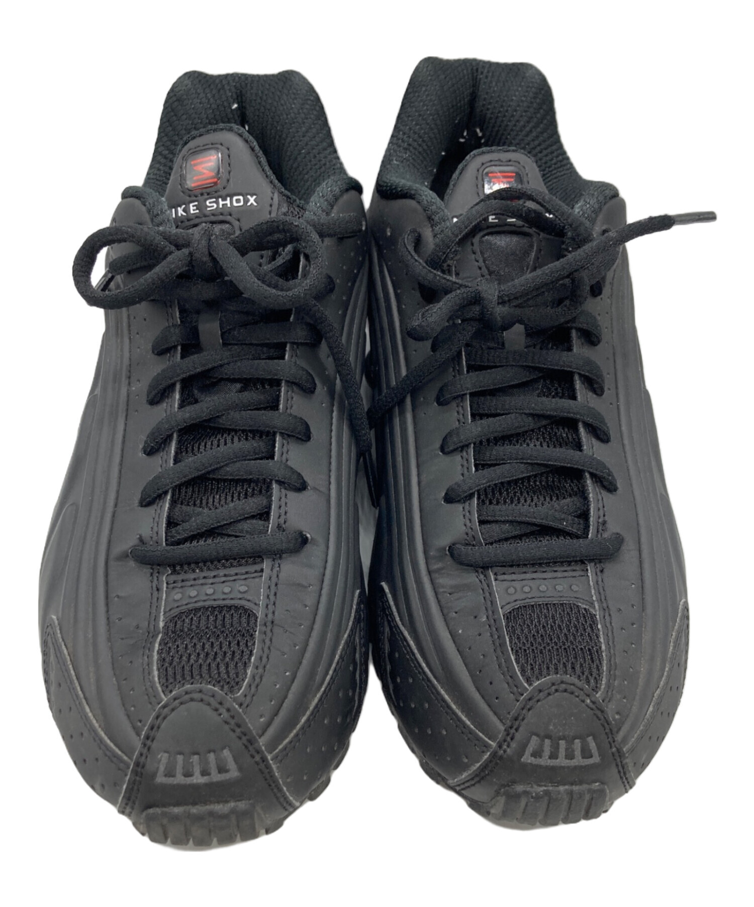中古・古着通販】NIKE (ナイキ) SHOX R4 ブラック サイズ:SIZE 25cm 