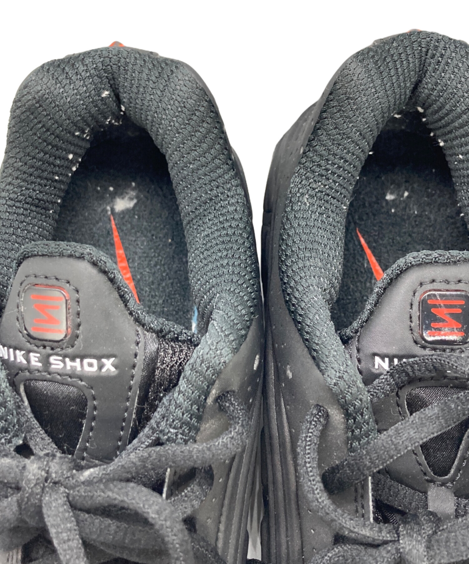 中古・古着通販】NIKE (ナイキ) SHOX R4 ブラック サイズ:SIZE 25cm 