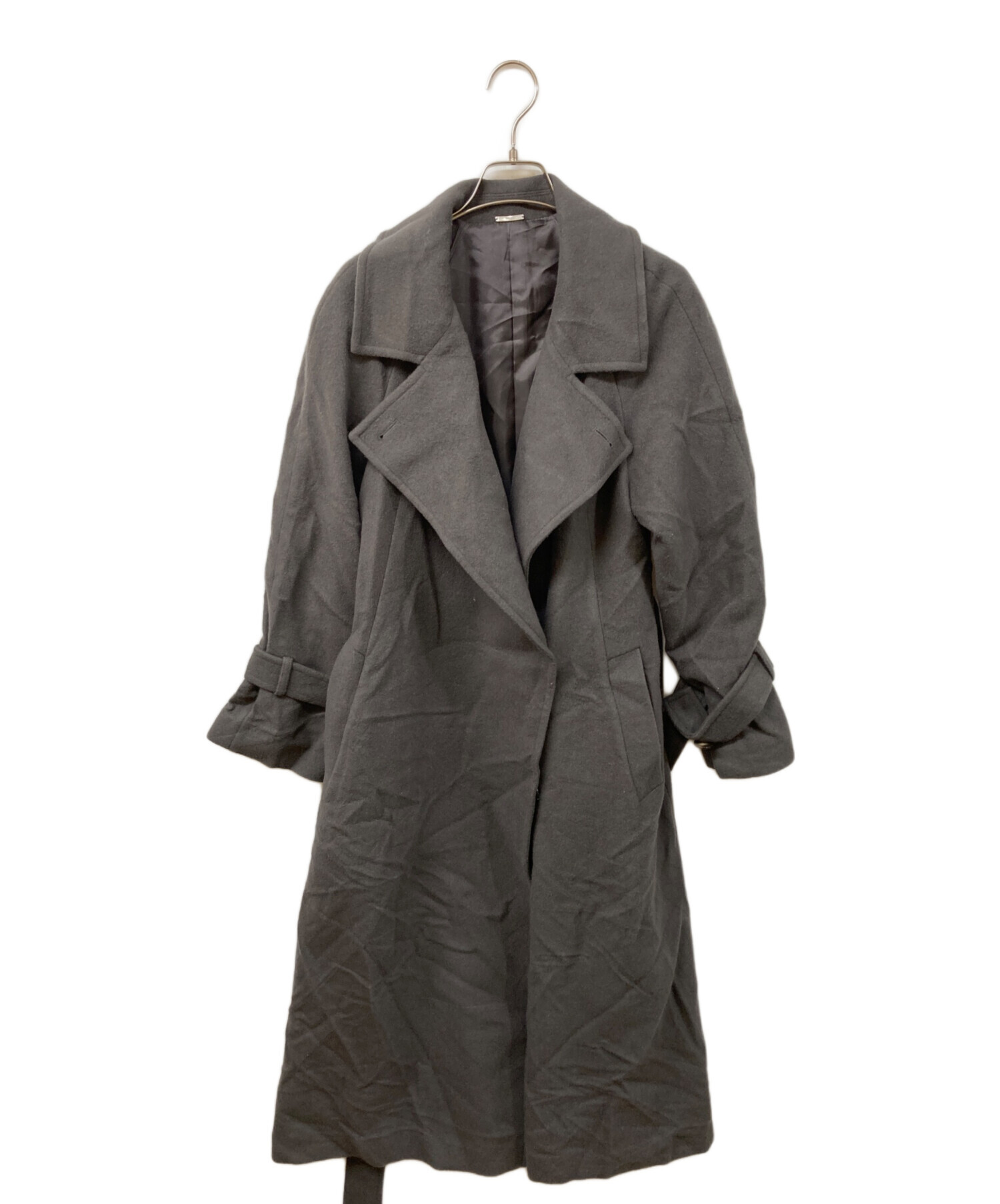SNIDELウールカシミヤスタンドカラーコート　0サイズ 完売品 中古・古着通販】Snidel (スナイデル) ウールカシミヤスタンドカラー