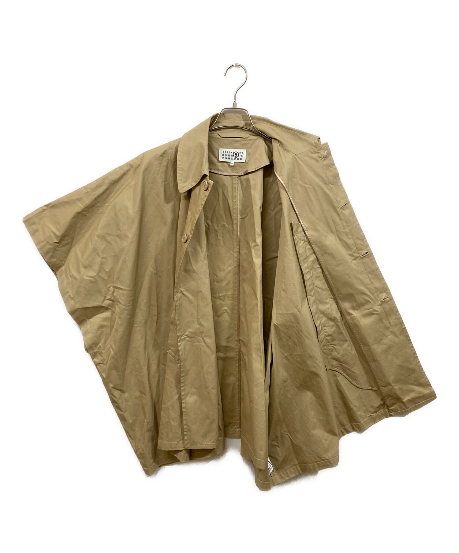 メゾンマルジェラ　ポンチョコート 中古・古着通販】MM6 Maison Margiela (エムエムシックスメゾン