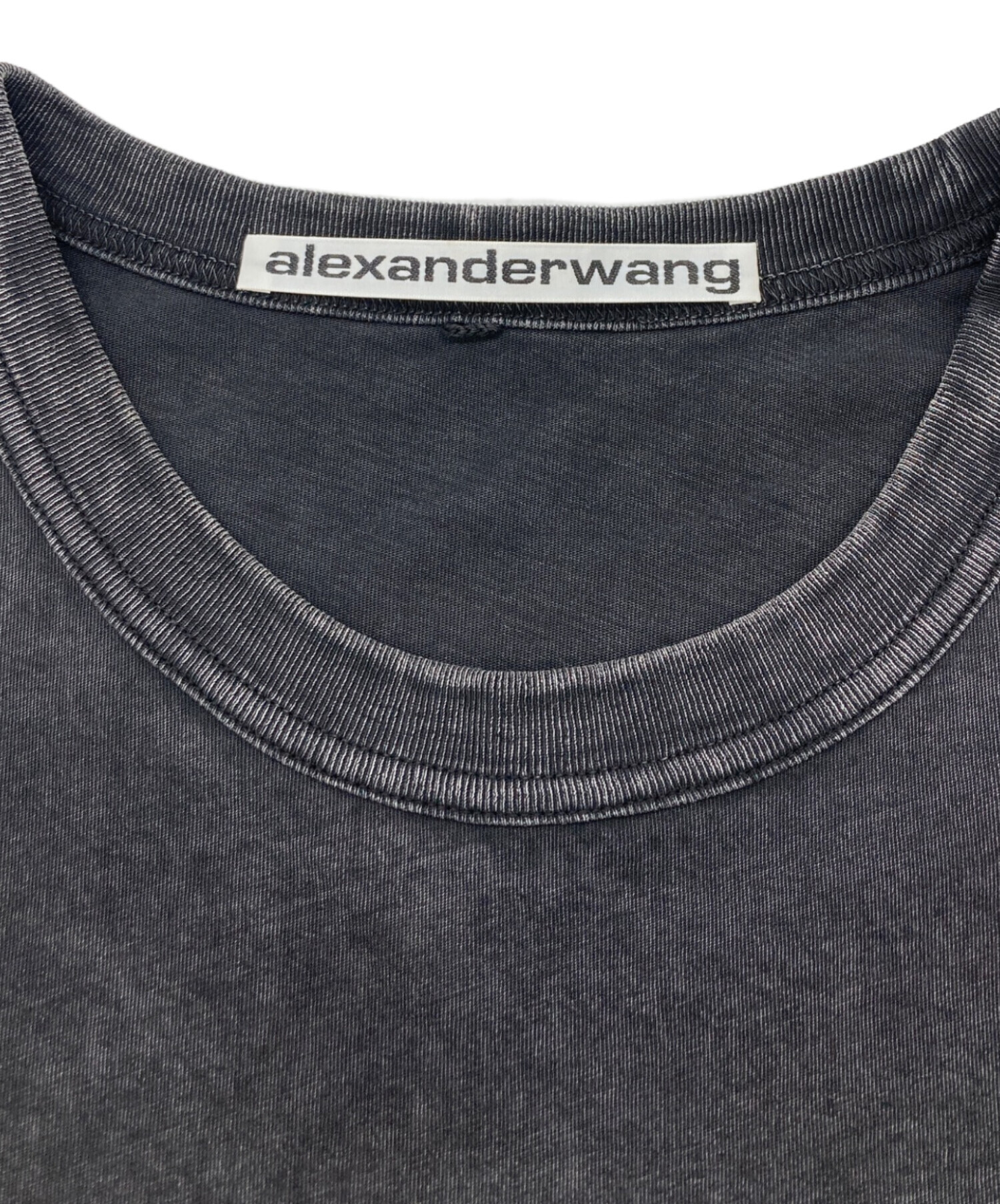 alexanderwang ダークグレー 長袖Tシャツ 中古・古着通販】ALEXANDER WANG (アレキサンダー・ワン) 長袖