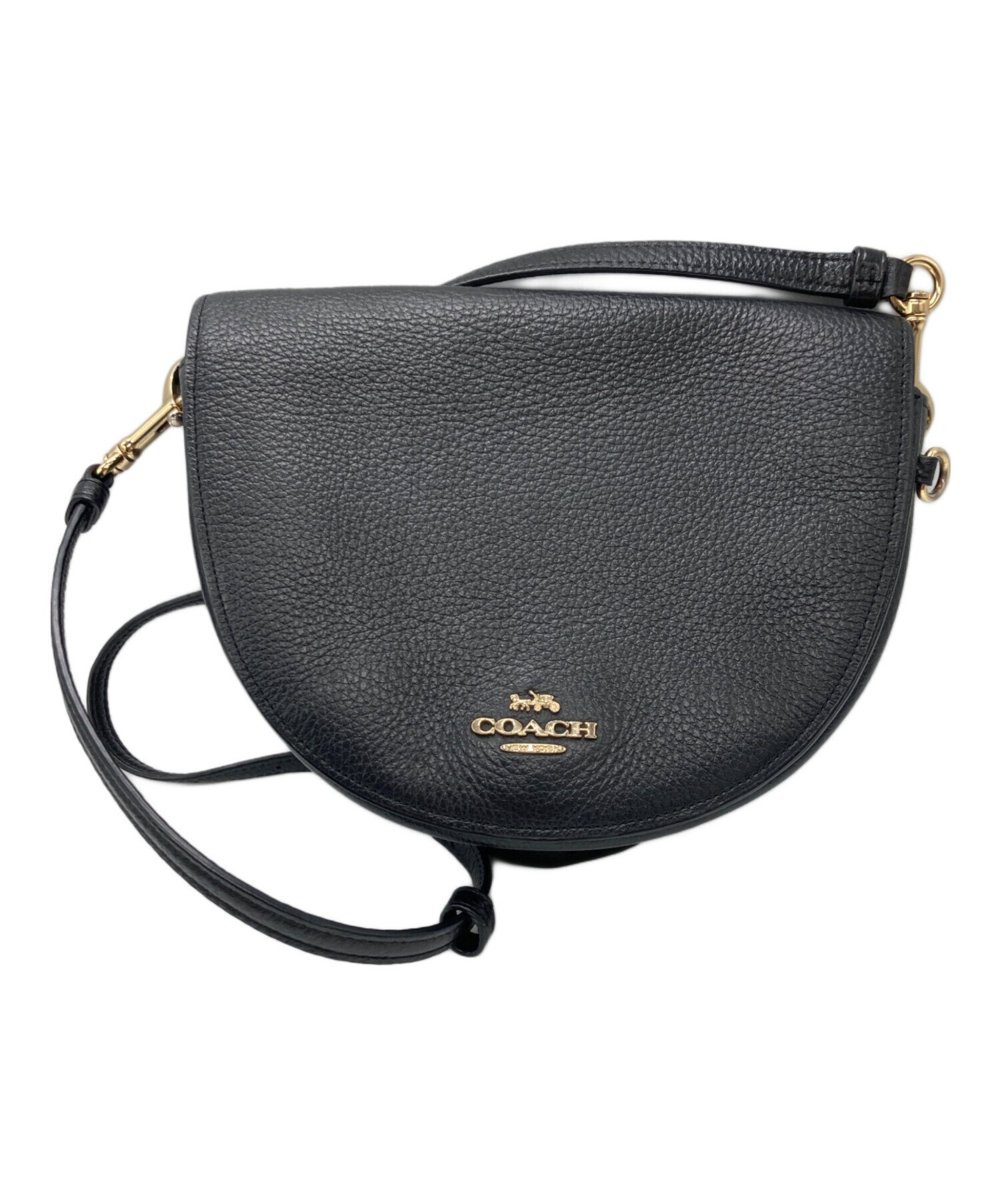 中古・古着通販】COACH (コーチ) ショルダーバッグ ブラック｜ブランド
