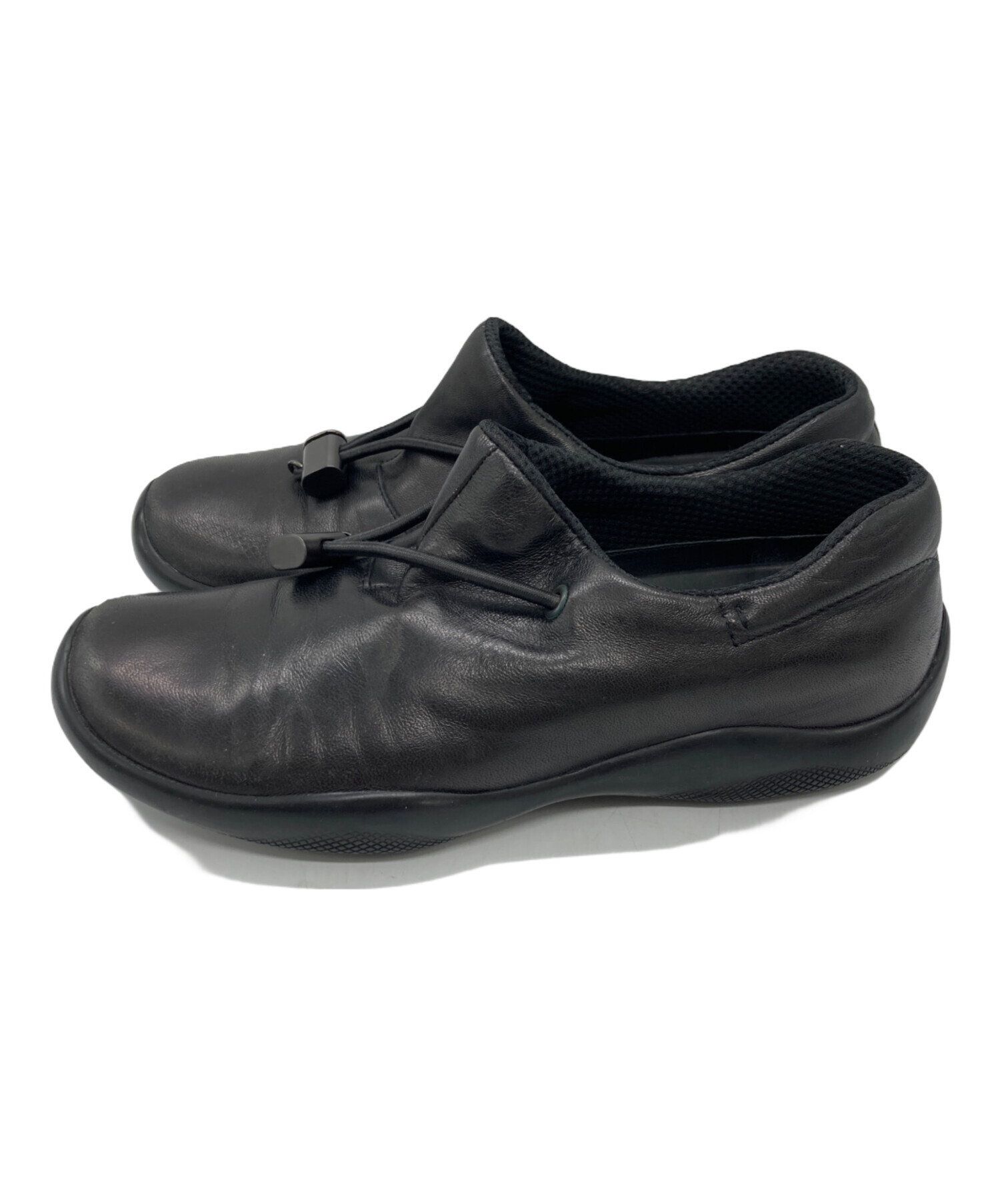 PRADA SPORTレザースリッポン00sアーカイブUS7.5（27cm相当） 中古・古着通販】PRADA SPORTS (プラダスポーツ) レザースリッポン