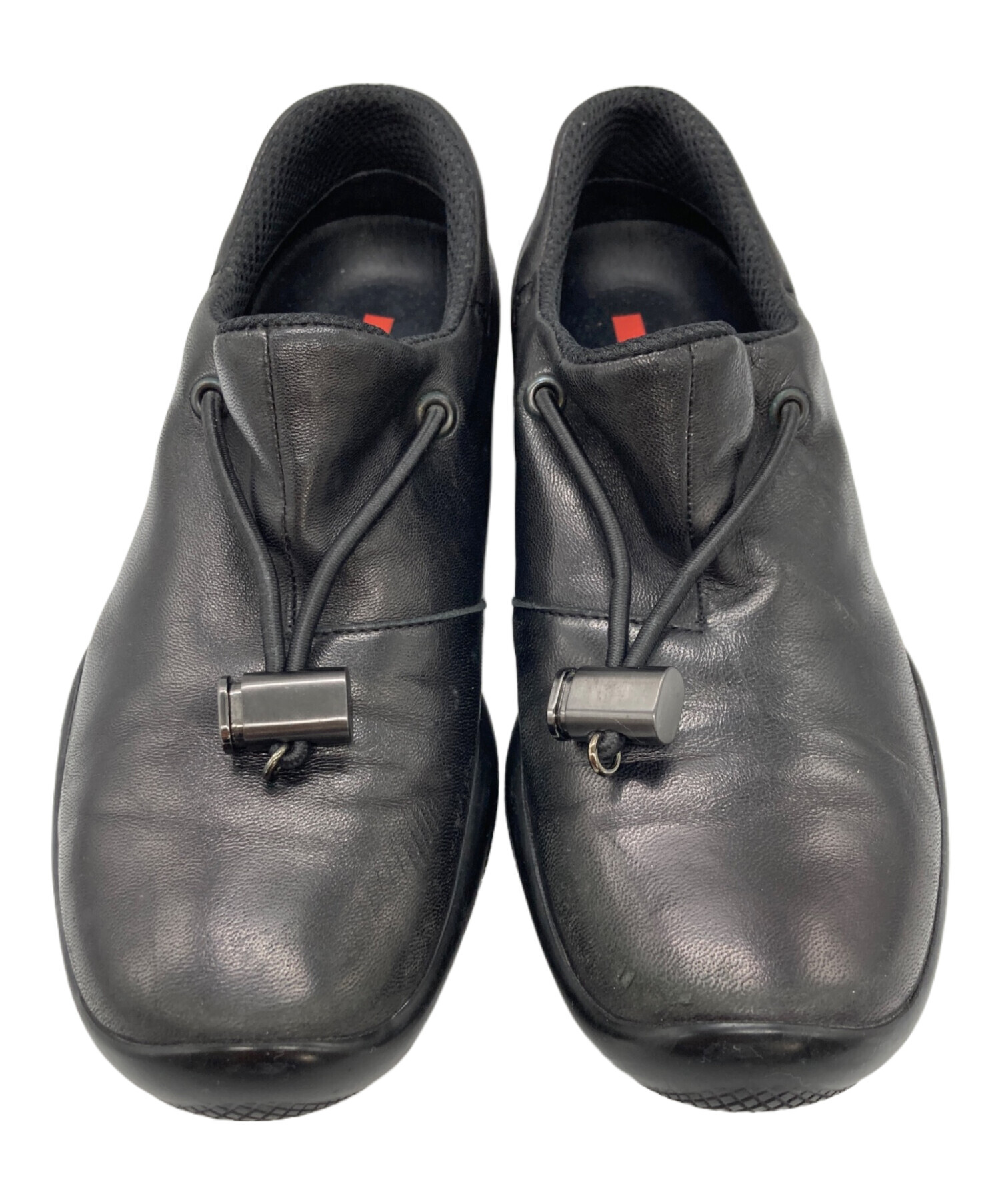prada sport プラダスポーツ　スリッポン　レザー　スニーカー　00s 中古・古着通販】PRADA SPORTS (プラダスポーツ) レザースリッポン
