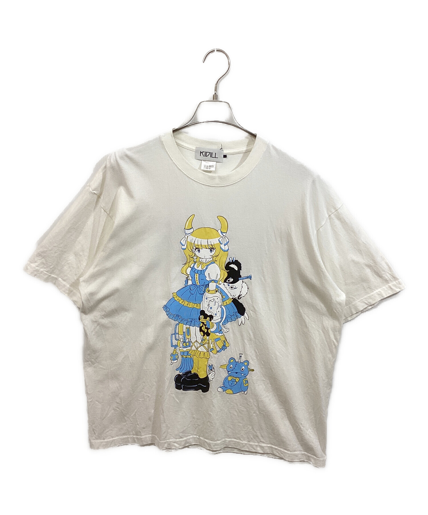 中古・古着通販】KIDILL (キディル) LOLITA GIRL T-SHIRT ホワイト