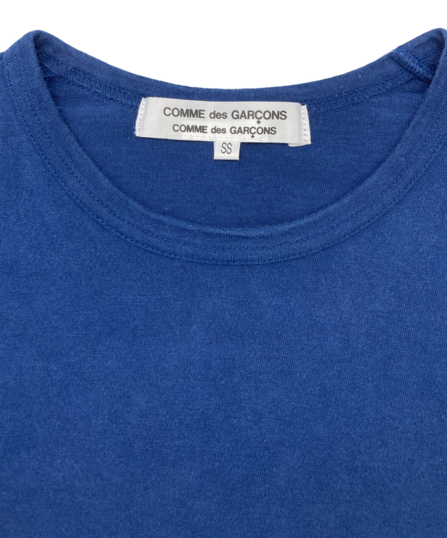 COMME des GARCONS 前身頃フリル付カットソー 中古・古着通販】COMME des GARCONS COMME des GARCONS