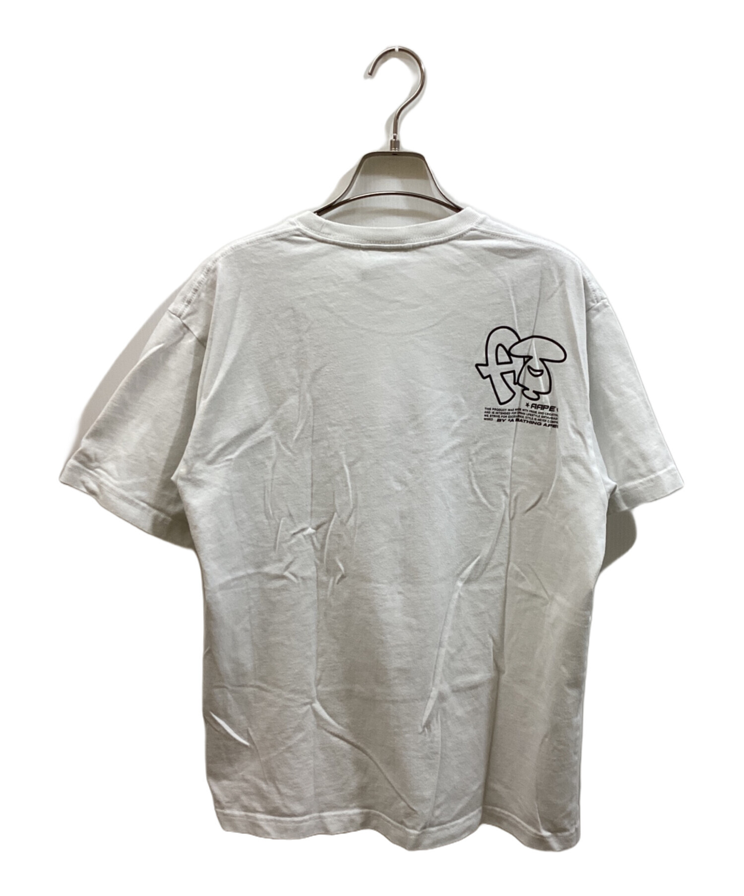 中古・古着通販】A BATHING APE (アベイシングエイプ) プリントTシャツ 