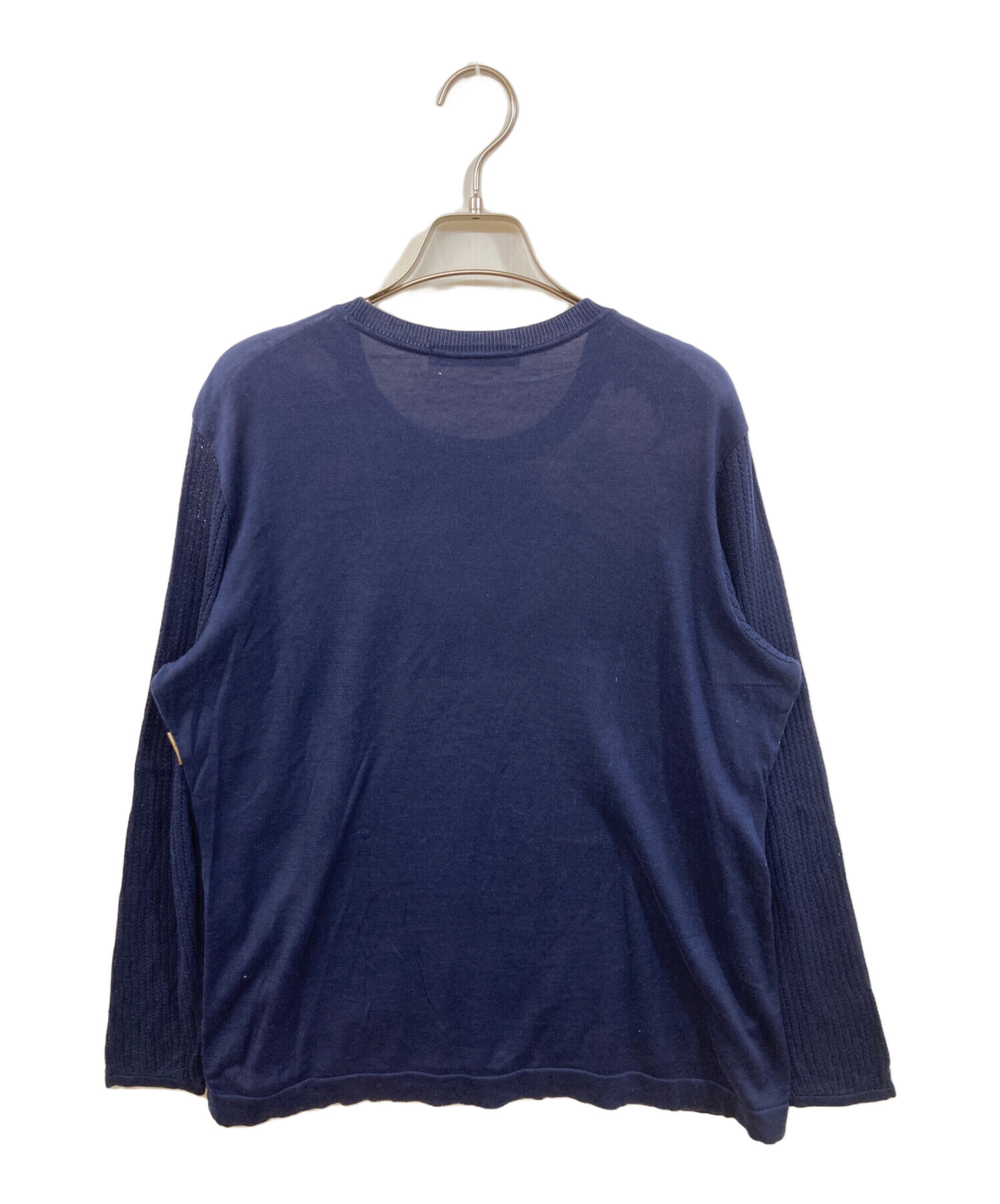 中古・古着通販】LEONARD (レオナール) 花柄カットソー ネイビー