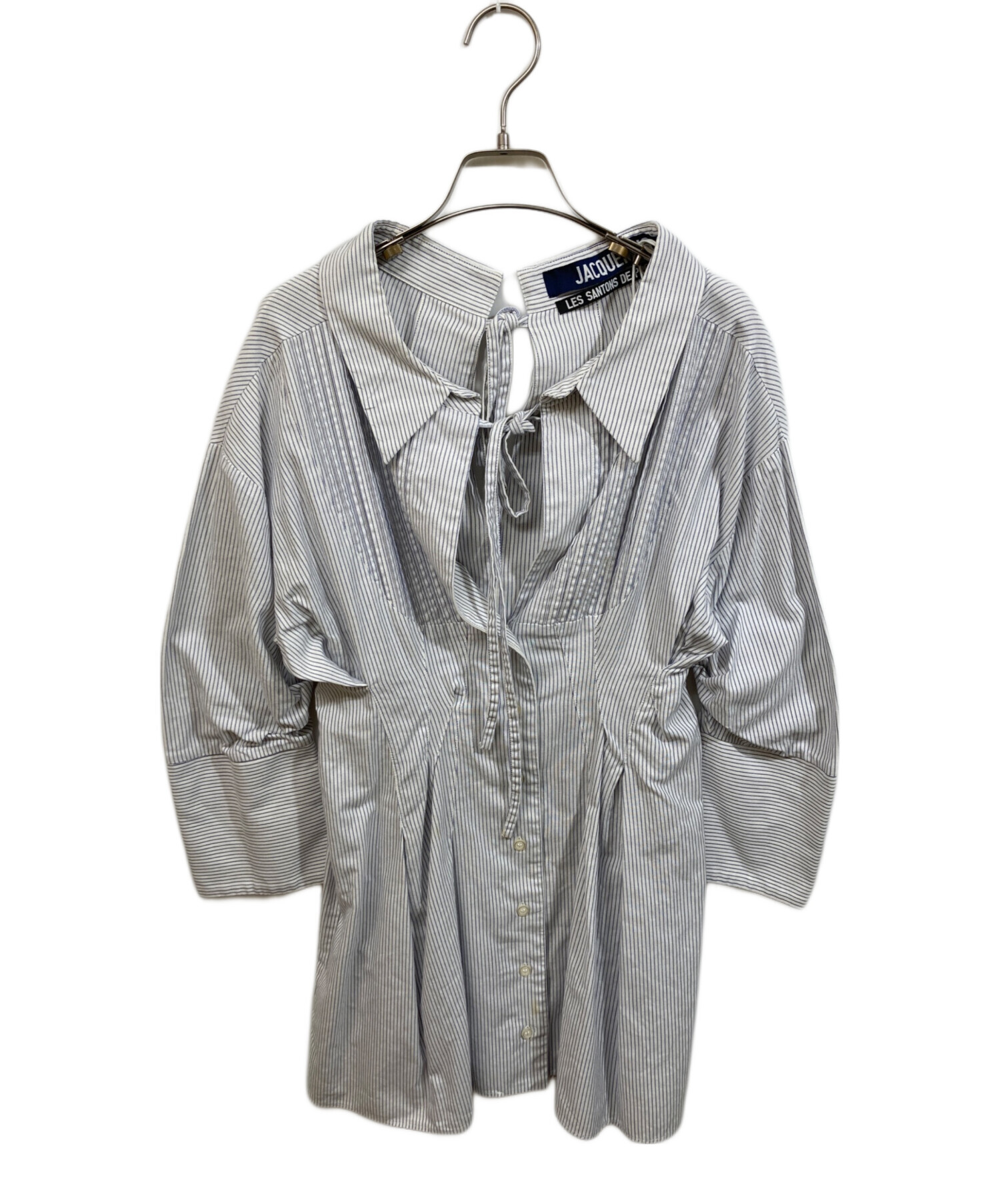 JACQUEMUS シャツ ワンピース 中古・古着通販】JACQUEMUS (ジャックムス) ストライプシャツ