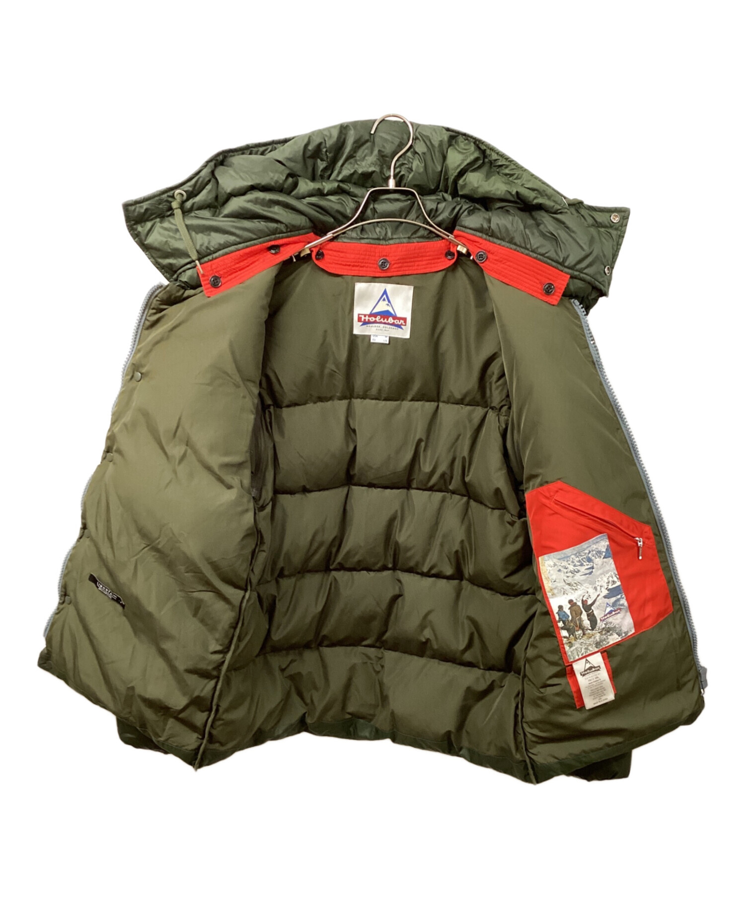中古・古着通販】HOLUBAR (ホルバー) DEEP POWDER JACKET オリーブ