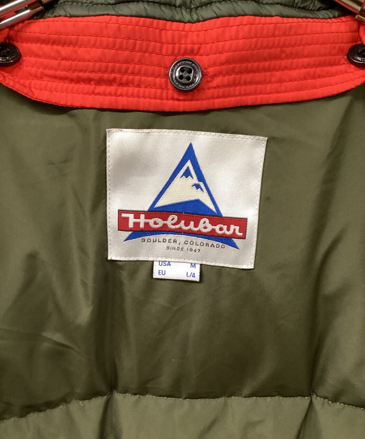 中古・古着通販】HOLUBAR (ホルバー) DEEP POWDER JACKET オリーブ