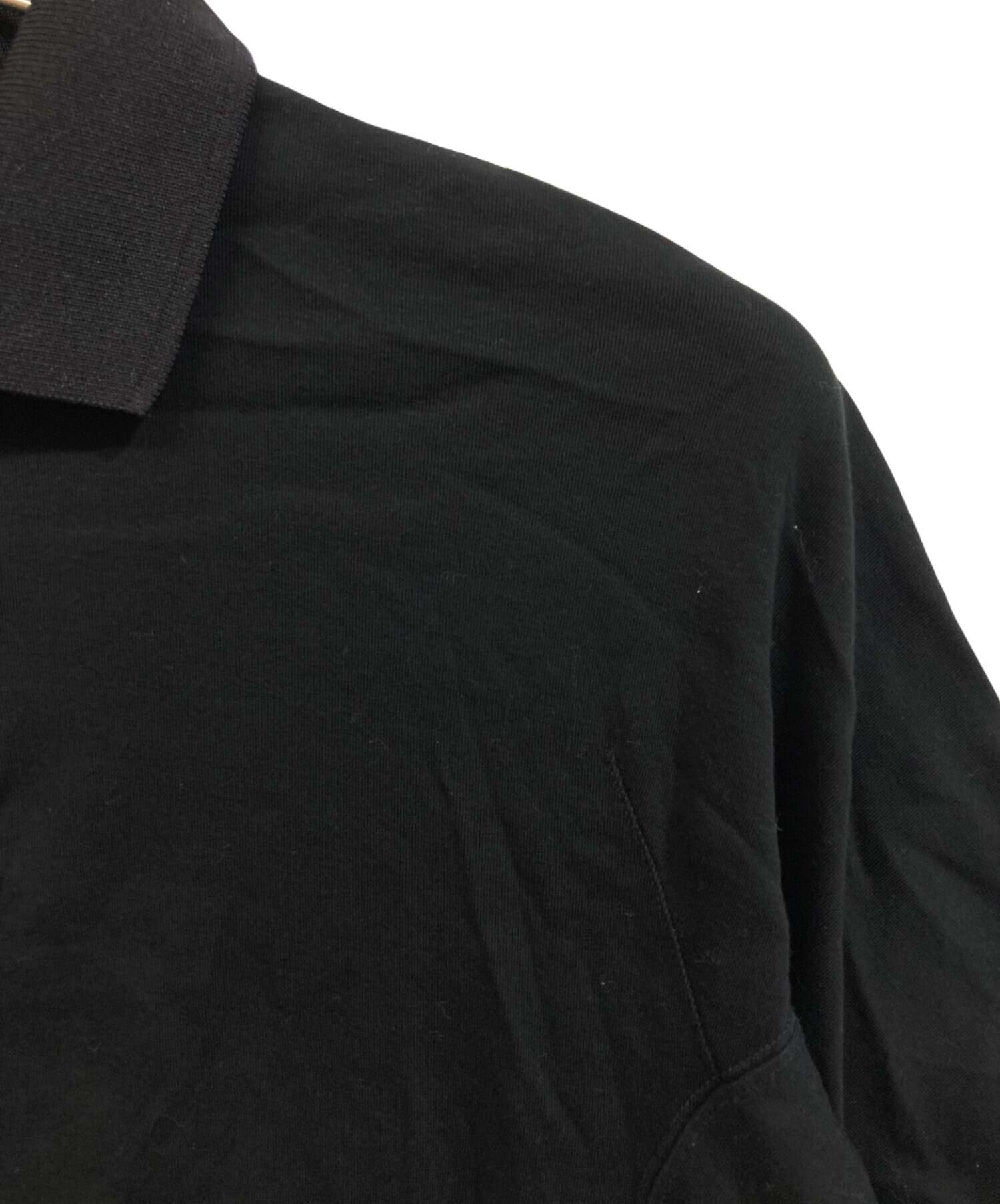 中古・古着通販】Y-3 (ワイスリー) ポロシャツ ブラック サイズ: SIZE 