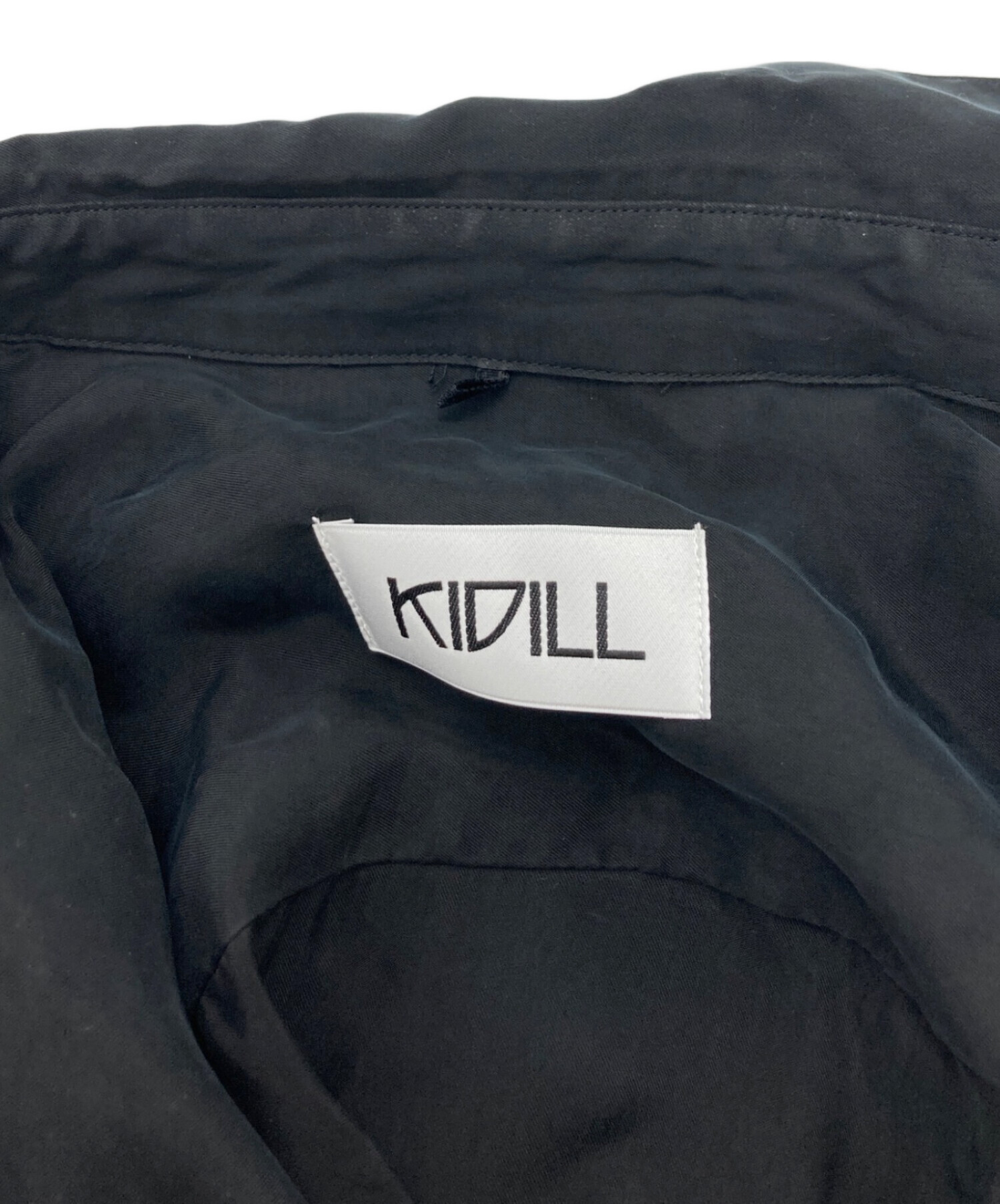 KIDILL チュールとリボンのシャツ　キディル　Ribbon Shirts 中古・古着通販】KIDILL (キディル) チュールリボンフリルシャツ