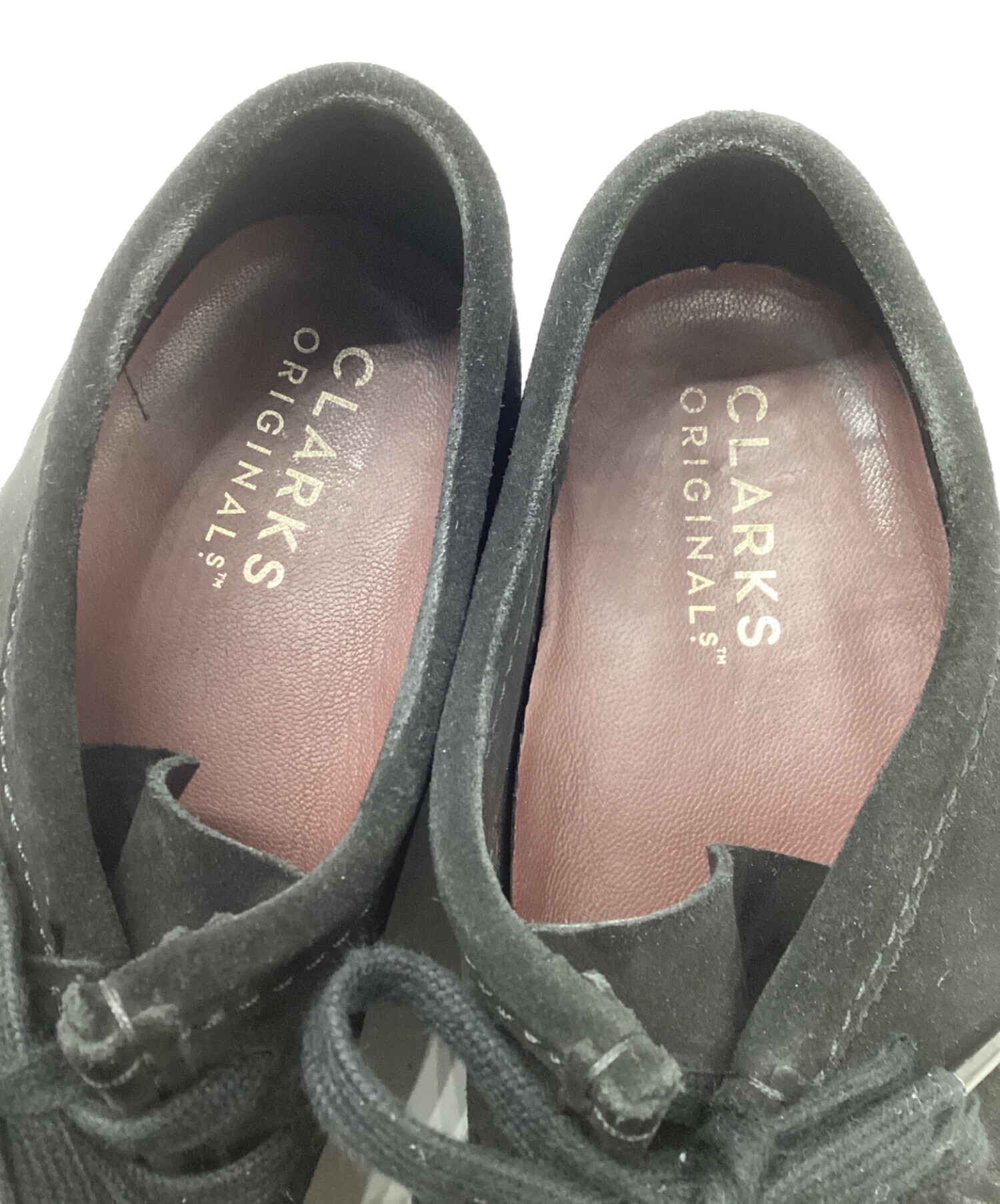 中古・古着通販】CLARKS (クラークス) チャッカーブーツ ブラック