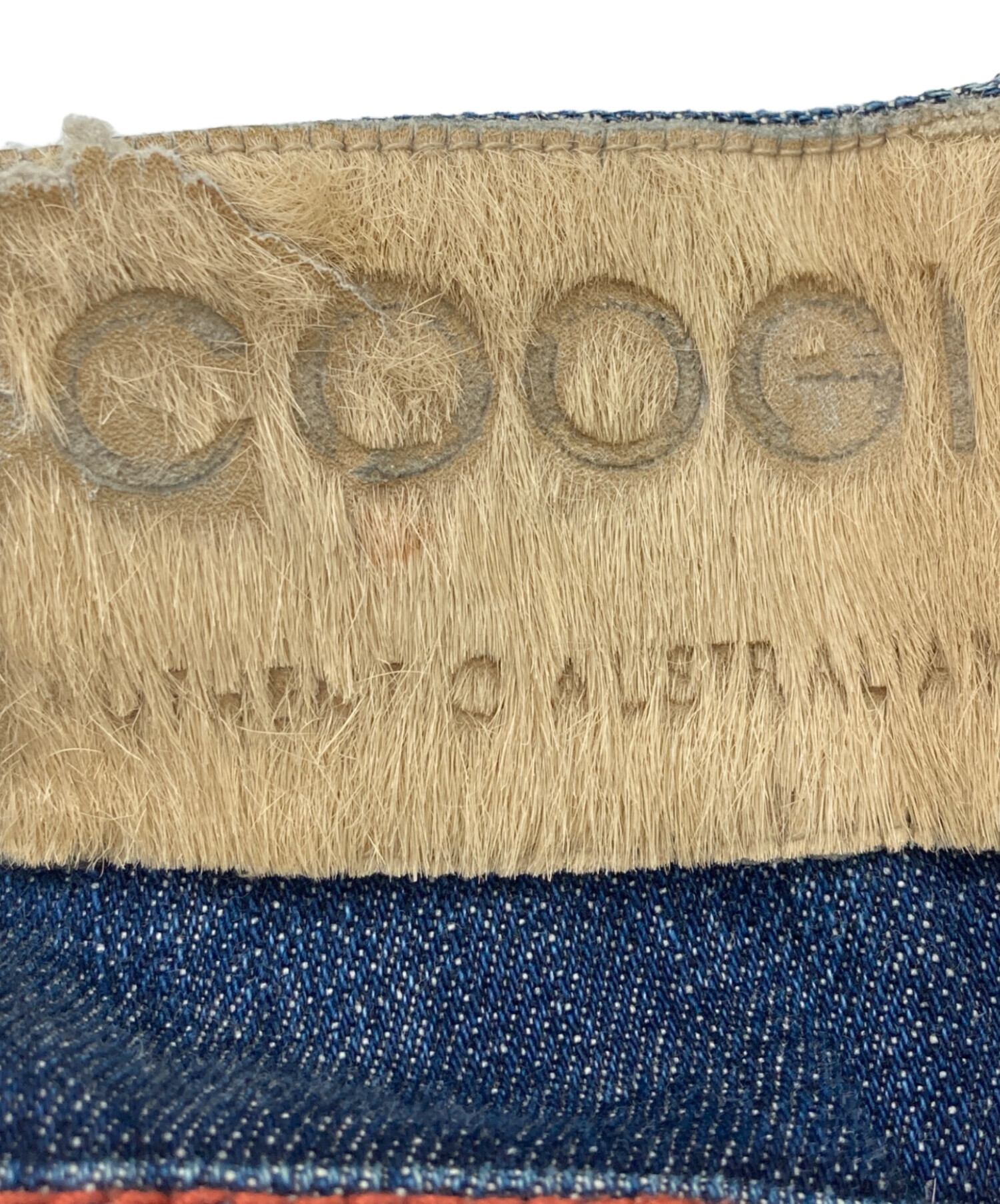 中古・古着通販】Coogi (クージー) 刺繍デニムパンツ インディゴ