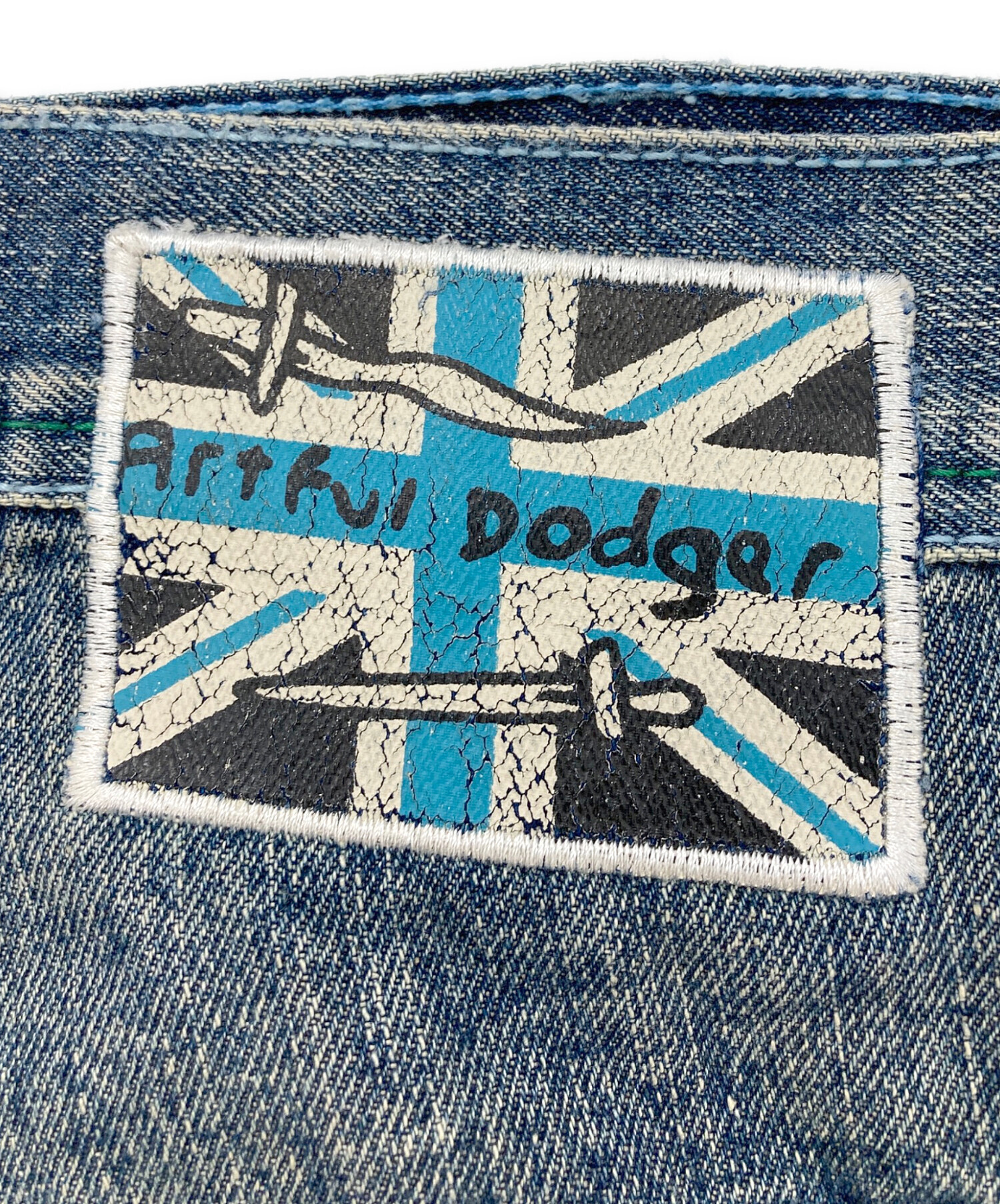 中古・古着通販】Artful Dodger (アートフルドジャ) 刺繍デニムパンツ 