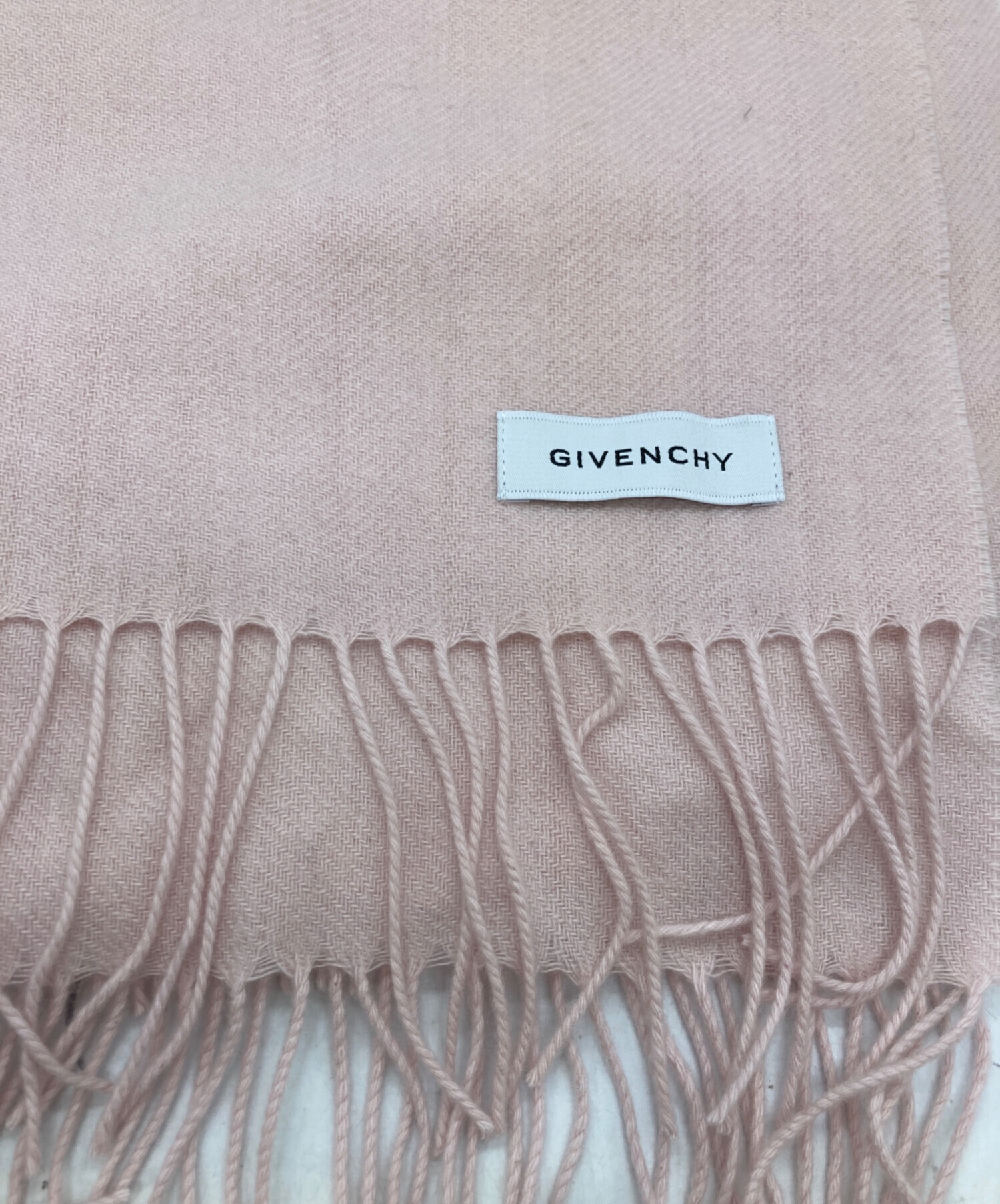 中古・古着通販】GIVENCHY (ジバンシィ) カシミヤ膝掛 ピンク