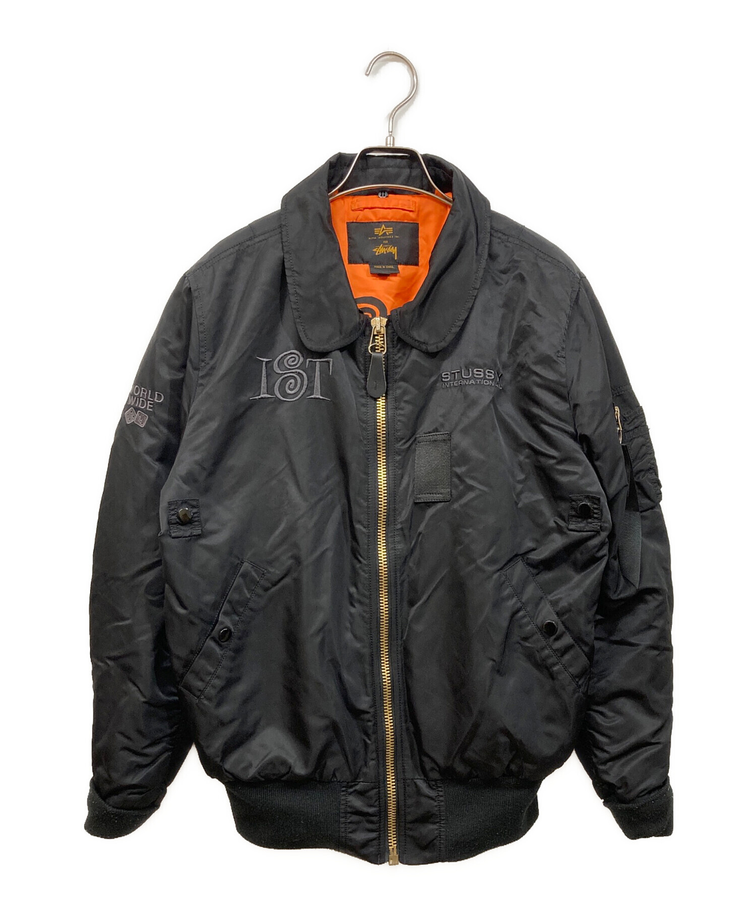 中古・古着通販】stussy (ステューシー) ALPHA INDUSTRIES (アルファ
