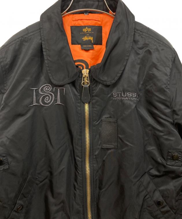 中古・古着通販】stussy (ステューシー) ALPHA INDUSTRIES (アルファ
