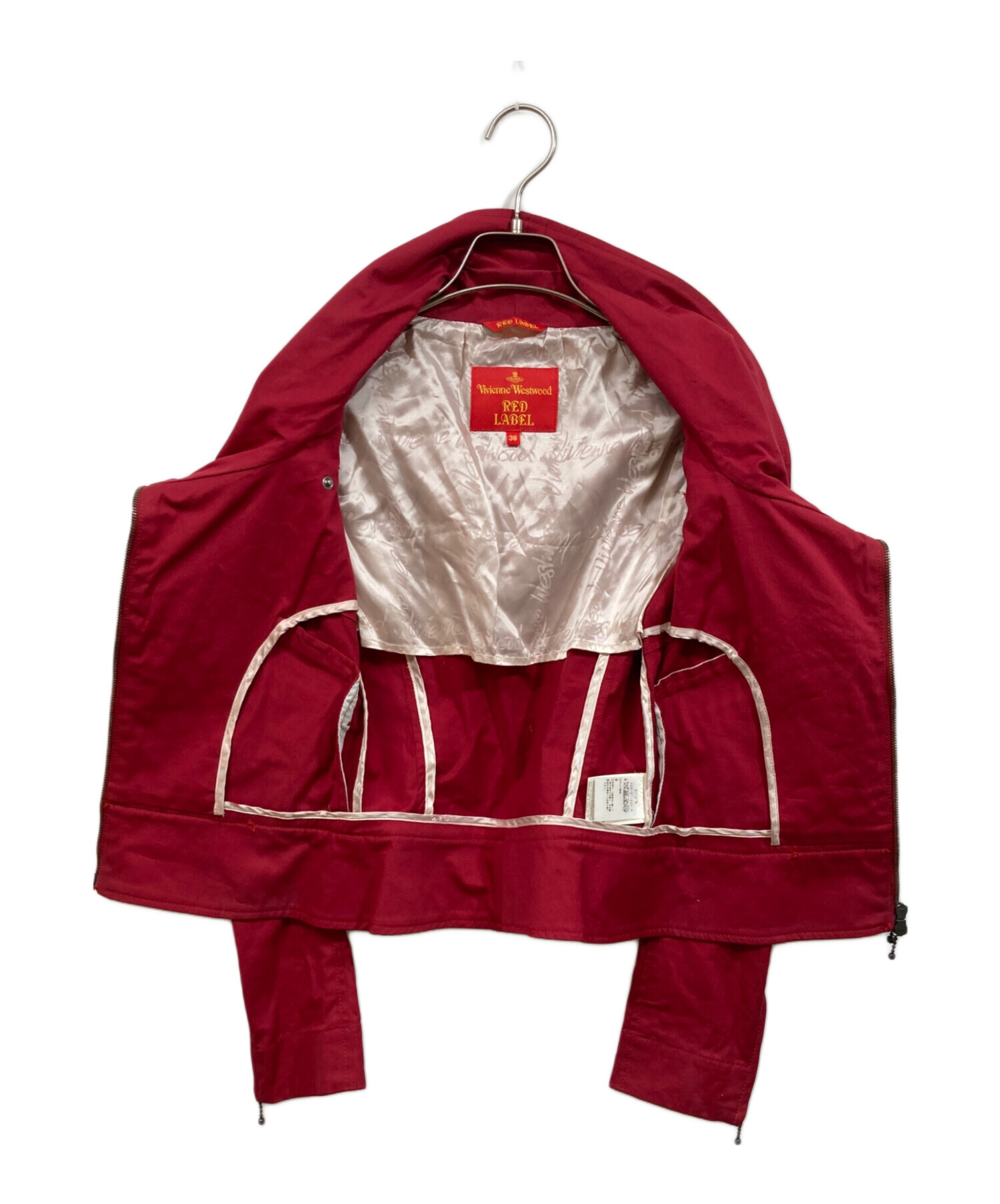 Vivienne Westwood Red Labelコットンジャケット Vivienne Westwood Red Label Jacket Black Faded Size 40 Made in