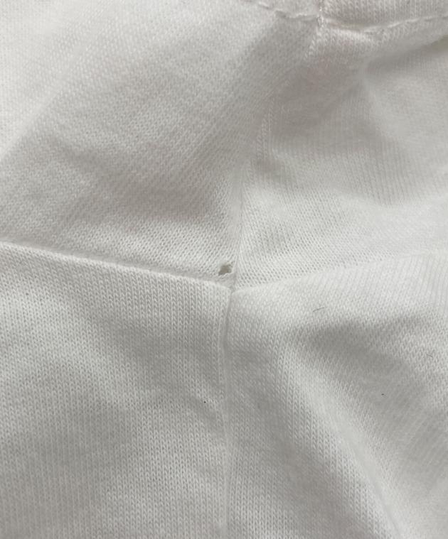 中古・古着通販】PRADA (プラダ) ハートロゴTシャツ ホワイト サイズ
