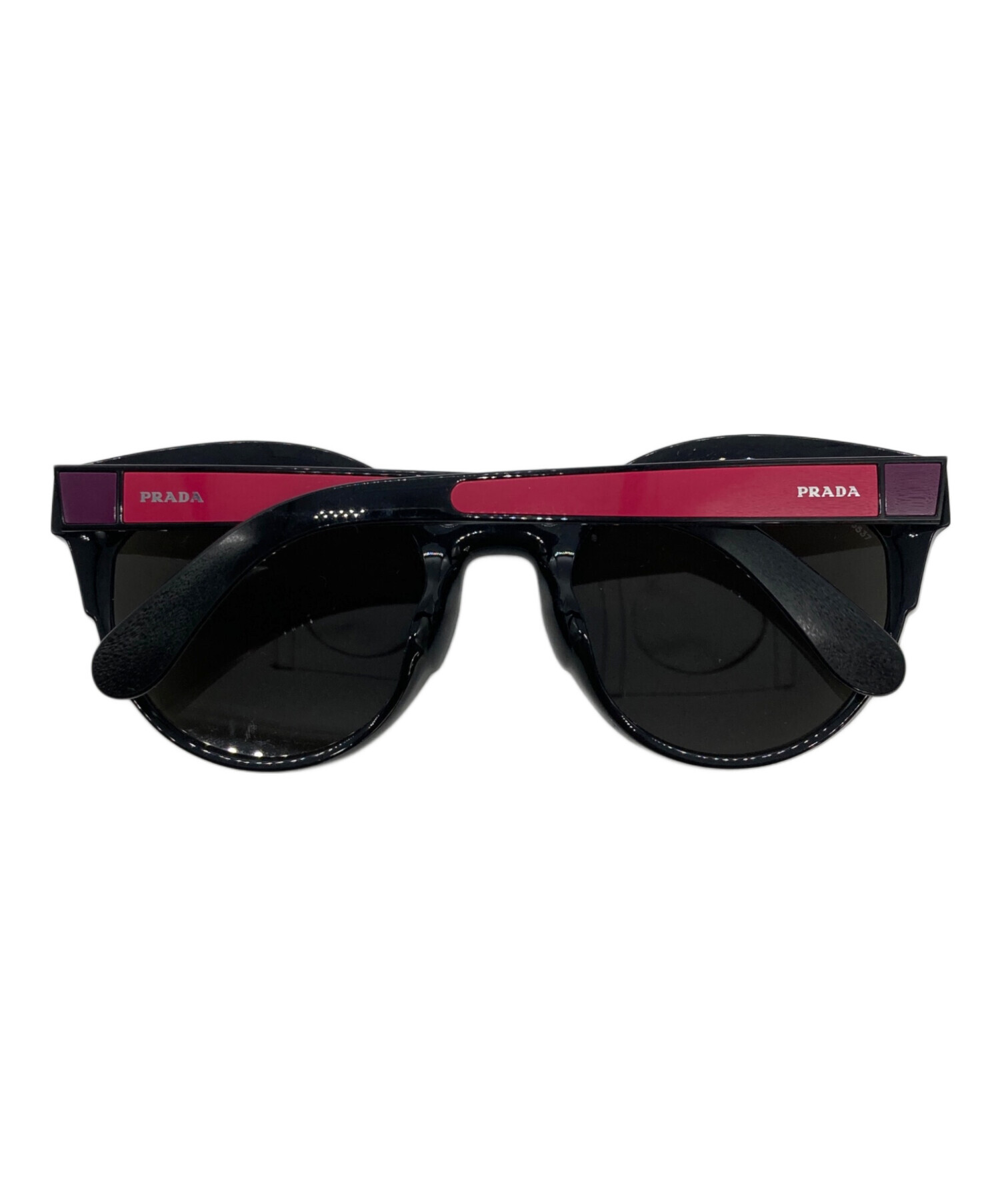 【中古】PRADA　プラダ　サングラス 中古・古着通販】PRADA (プラダ) サングラス ブラック サイズ:53口22