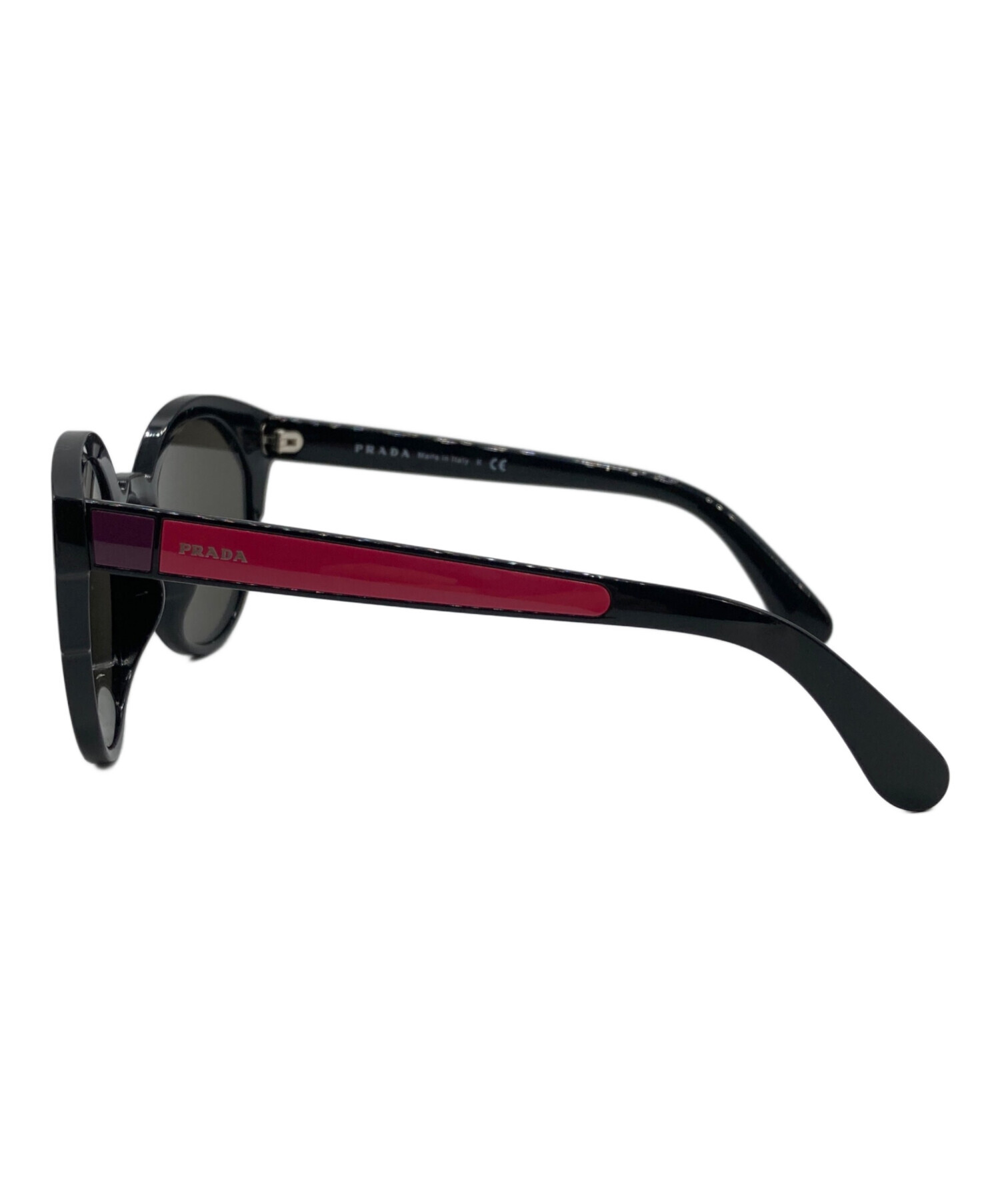 中古・古着通販】PRADA (プラダ) サングラス ブラック サイズ:53口22