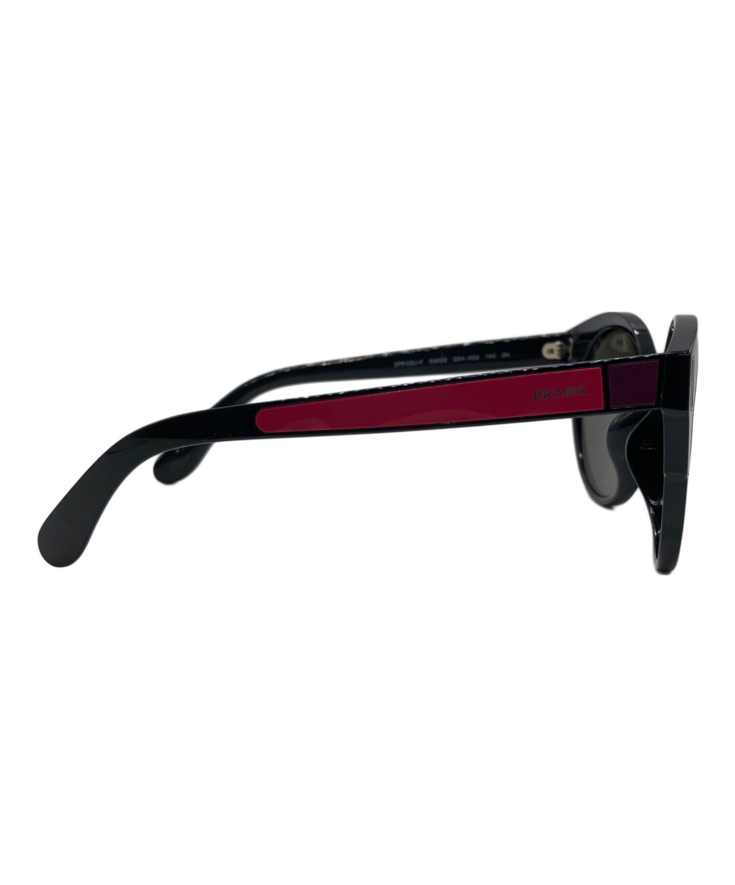 O*E様 販売！ PRADA サングラス ブラック 中古・古着通販】PRADA (プラダ) サングラス ブラック サイズ:53口22