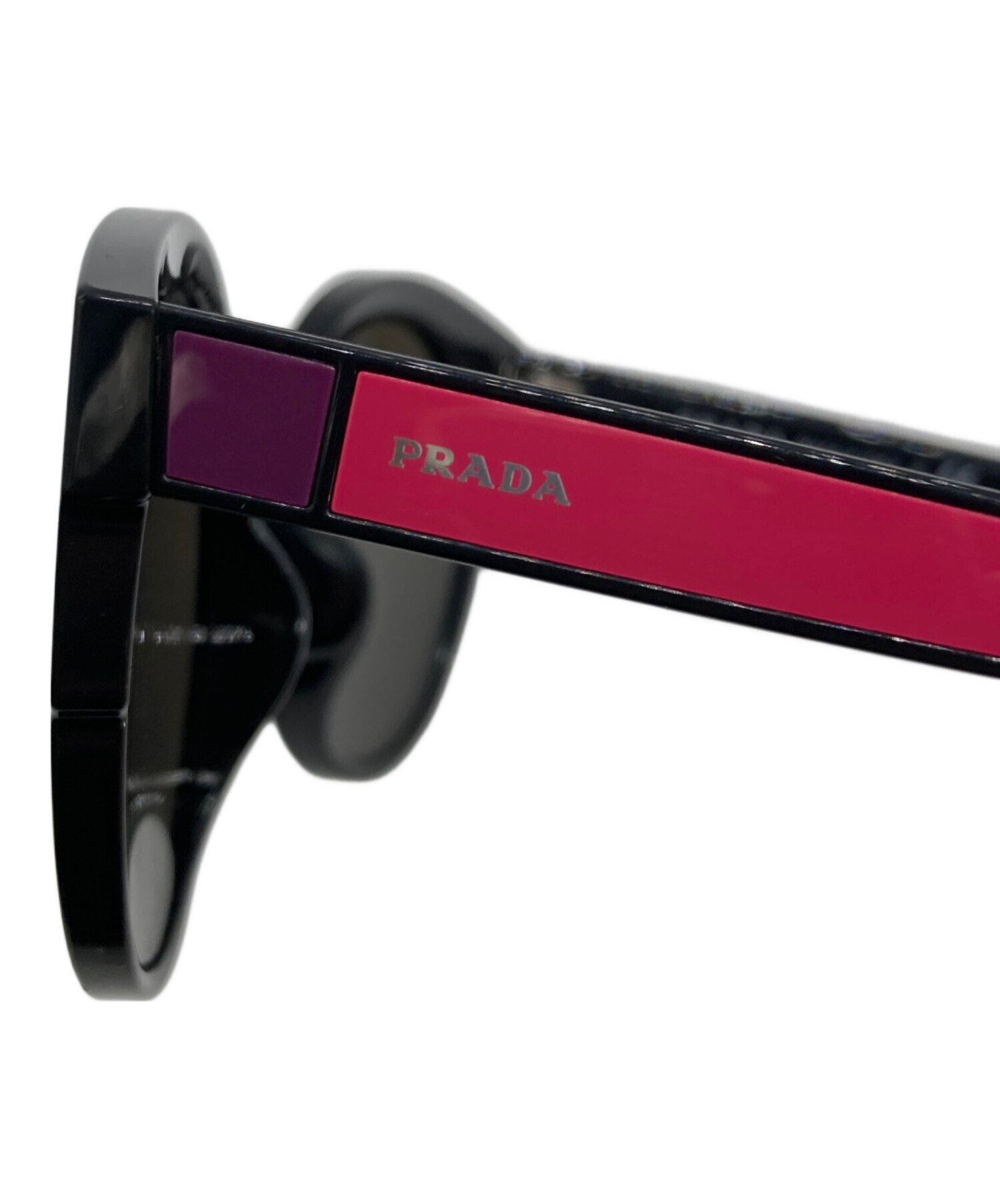 中古・古着通販】PRADA (プラダ) サングラス ブラック サイズ:53口22