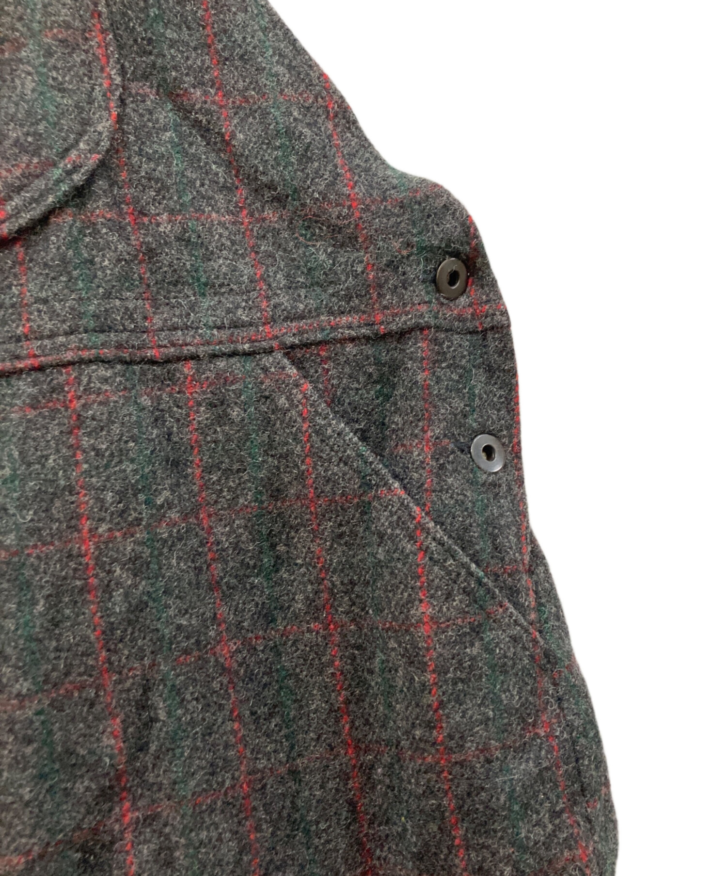 中古・古着通販】WOOLRICH (ウールリッチ) ウールオーバーオール
