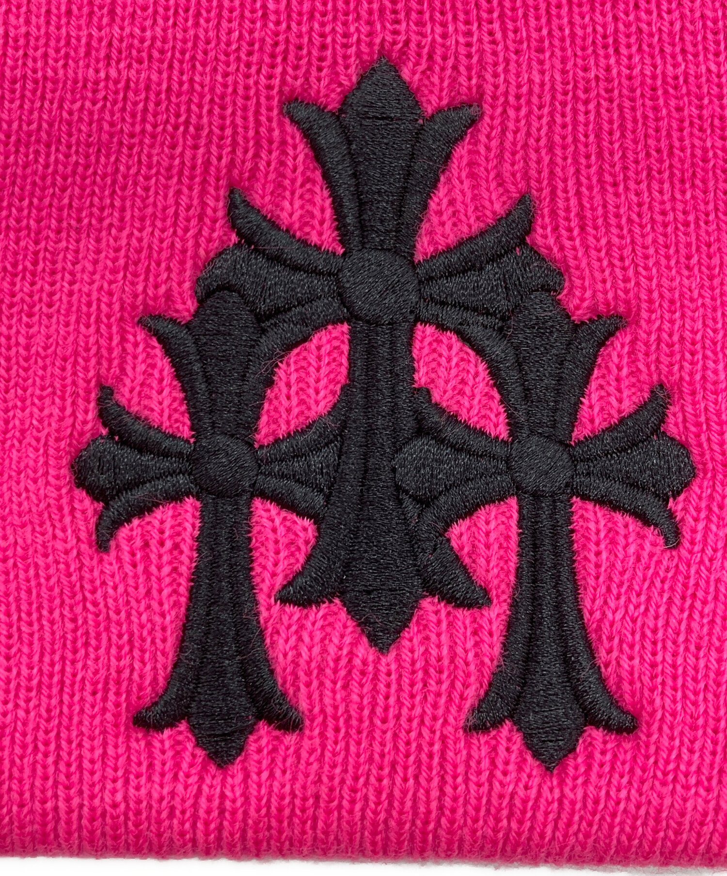 中古・古着通販】CHROME HEARTS (クロムハーツ) 3クロス刺繍ビーニー