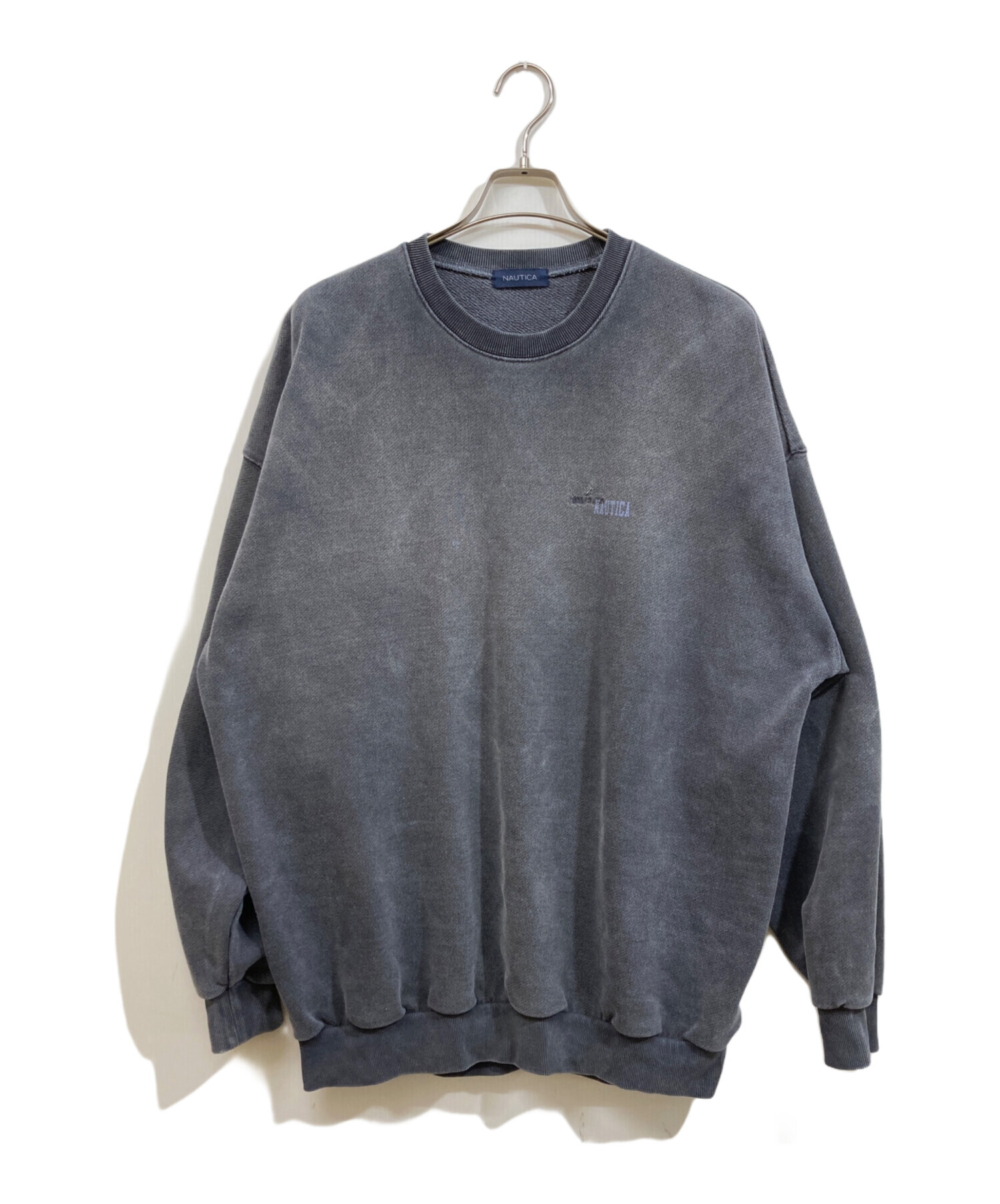中古・古着通販】NAUTICA (ノーティカ) クルーネックスウェット グレー 
