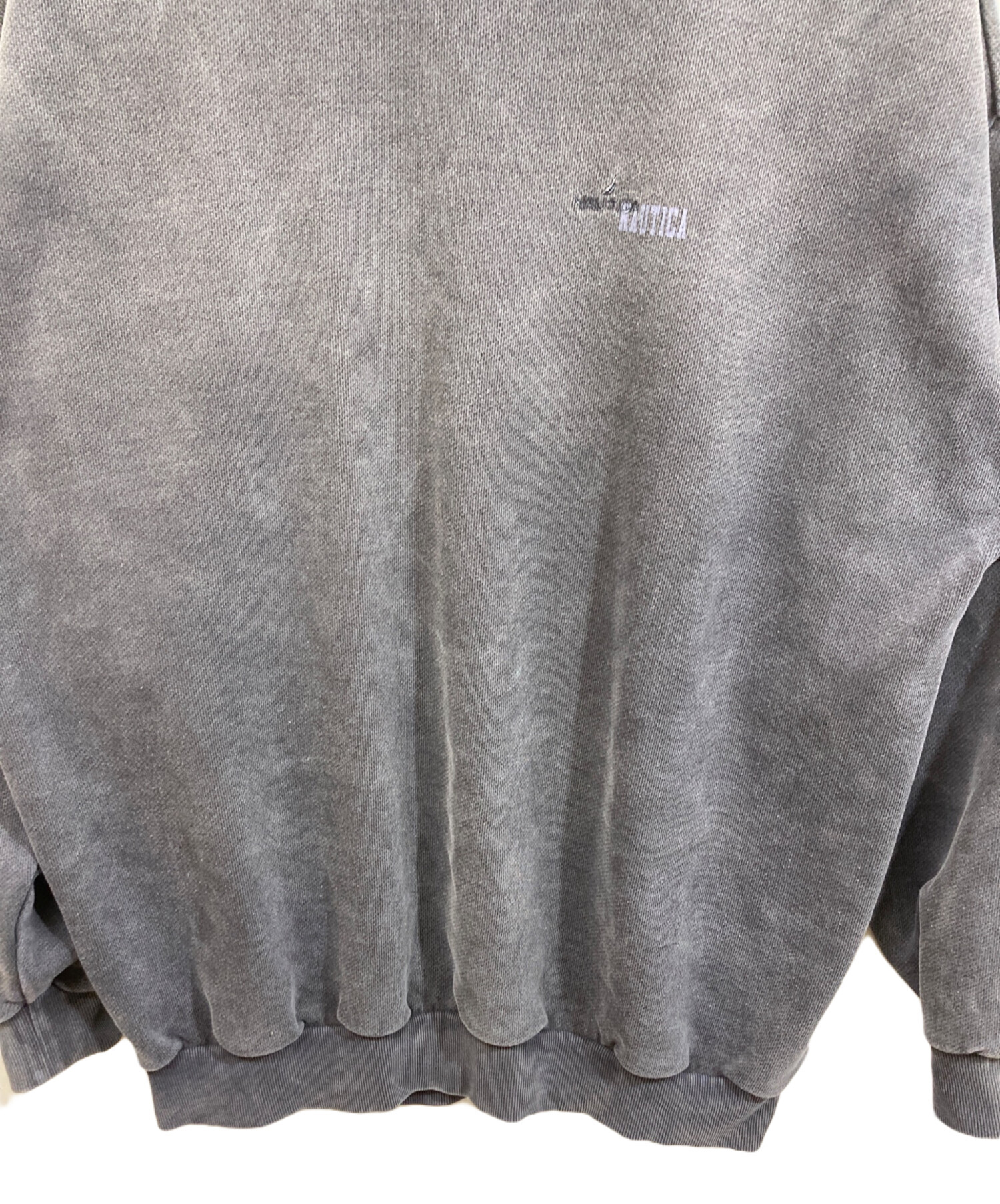 中古・古着通販】NAUTICA (ノーティカ) クルーネックスウェット グレー 