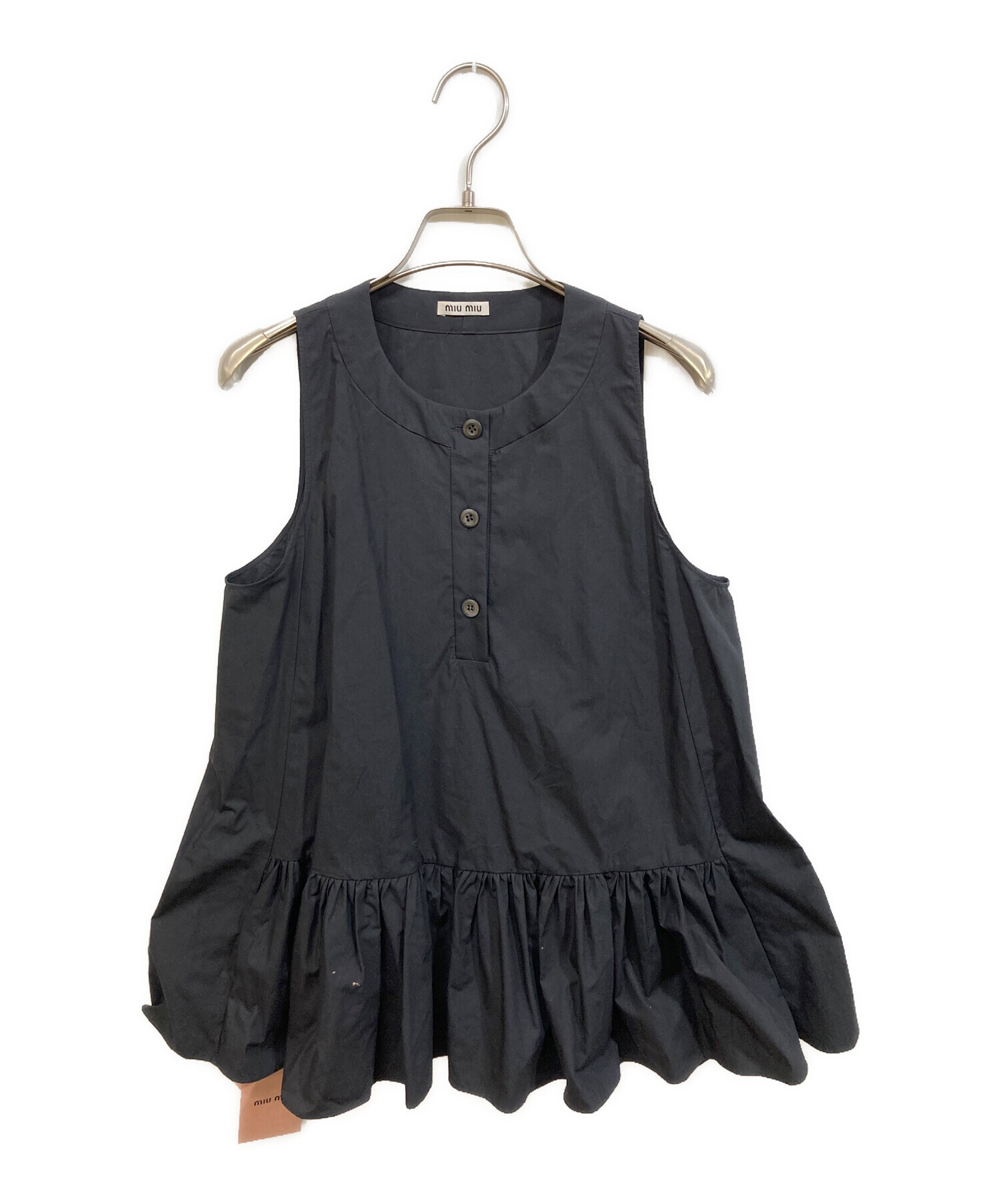 中古・古着通販】MIU MIU (ミュウミュウ) ノースリーブブラウス