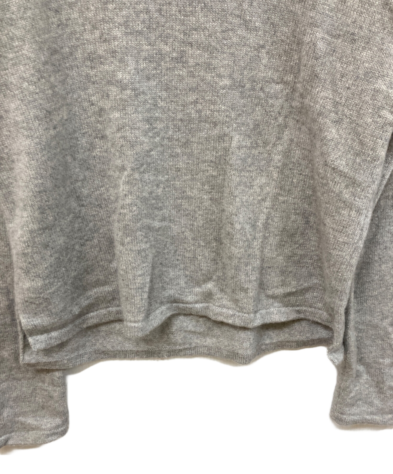中古・古着通販】ORIMI (オリミ) FLIPPY SWEATER グレー サイズ:SIZE 1