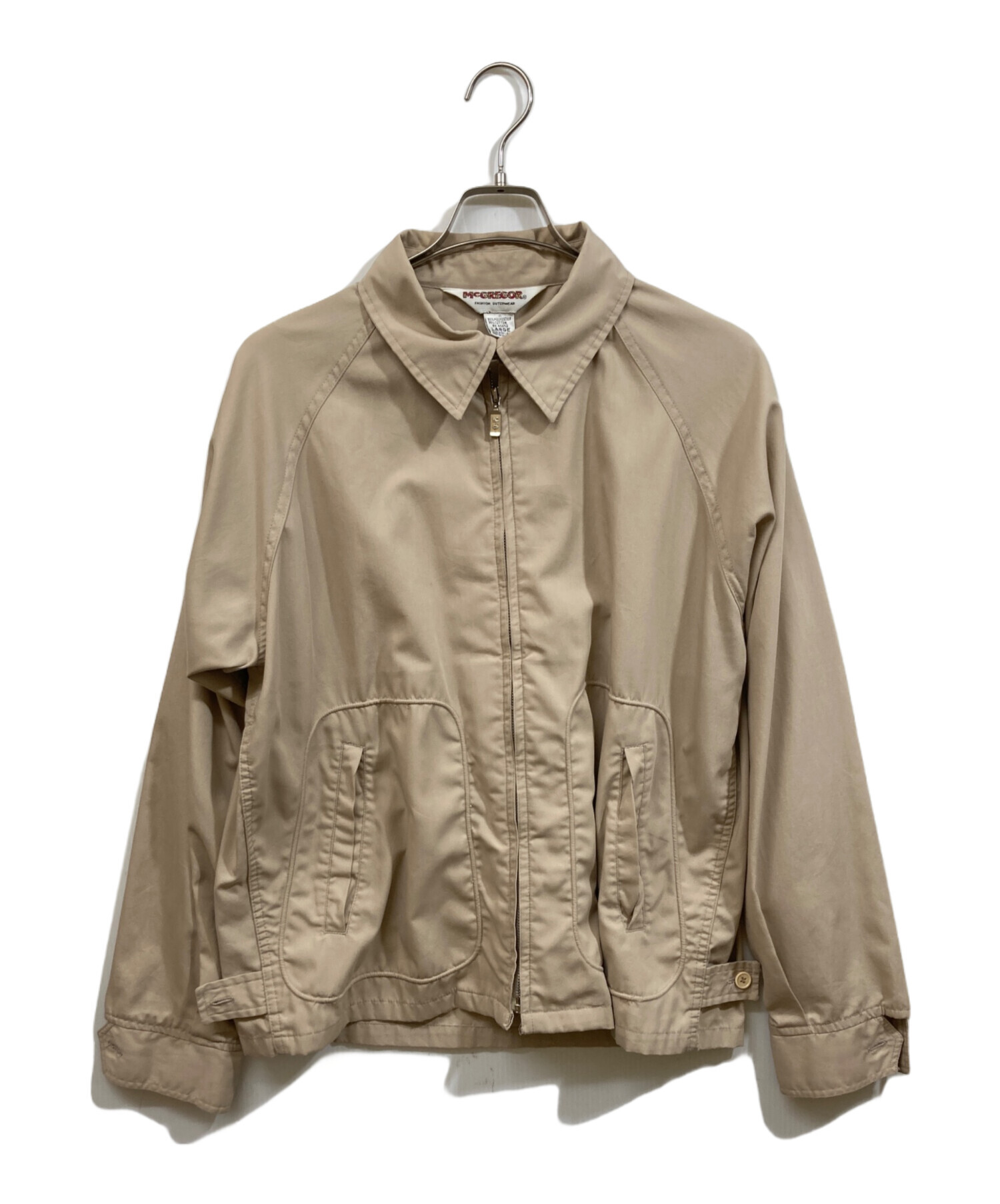中古・古着通販】McGREGOR (マックレガー) スイングトップ ベージュ 
