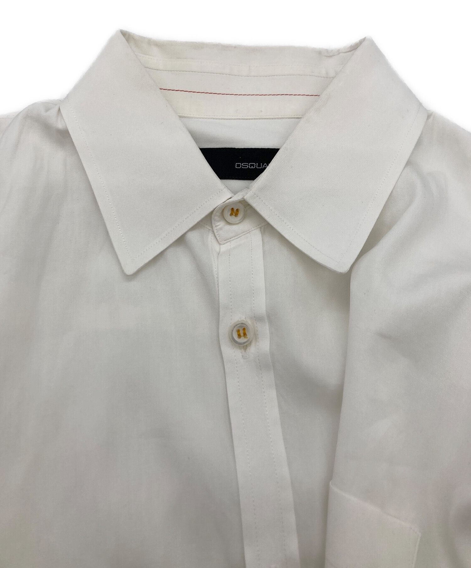 中古・古着通販】DSQUARED2 (ディースクエアード) ロゴ長袖シャツ
