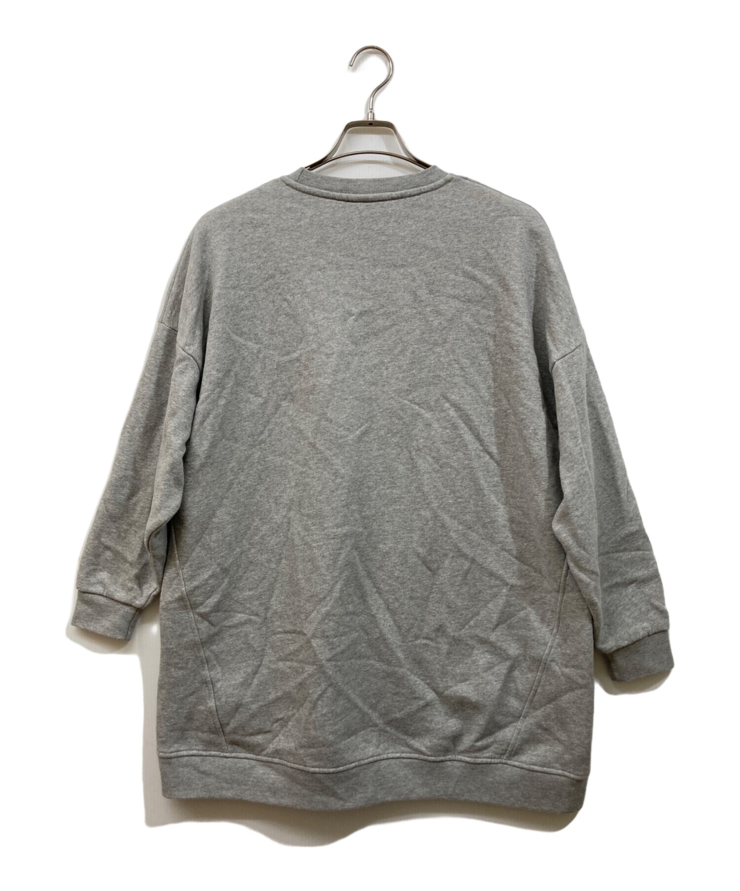 中古・古着通販】GANNI (ガニー) ロゴスウェット グレー サイズ: SIZE
