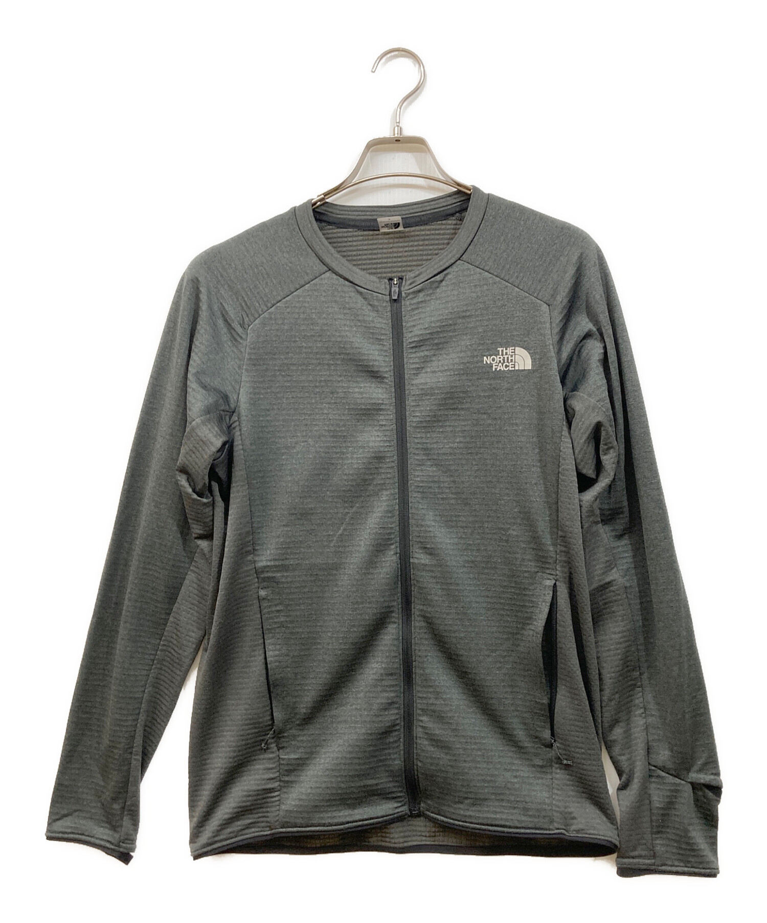 新品未使用 サーマルバーサグリッドクルー グレー　ノースフェイス　レディース　L 中古・古着通販】THE NORTH FACE (ザ ノース フェイス) サーマルバーサ