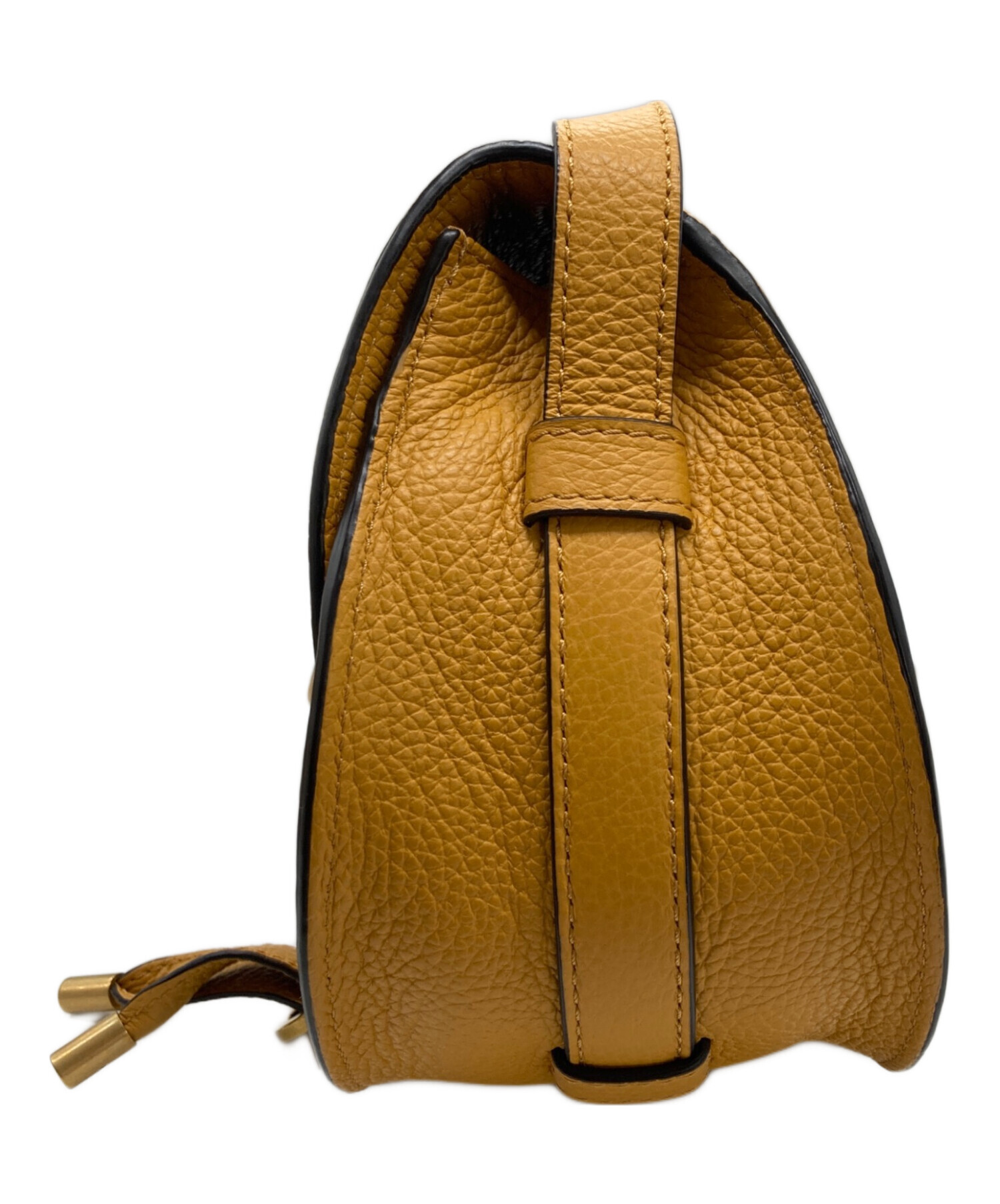 クロエ Chloe レザー マーシー ショルダーバッグ【中古】 中古・古着通販】Chloe (クロエ) マーシー ショルダーバッグ ブラウン