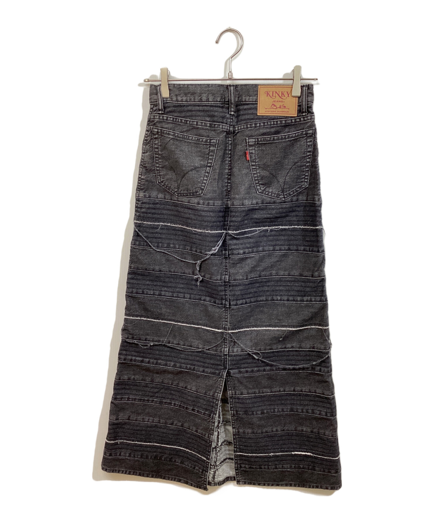 Hysteric Glamour　ダメージ　デニム　ロングスカート 90's 中古・古着通販】Hysteric Glamour (ヒステリックグラマー) スクラッチ